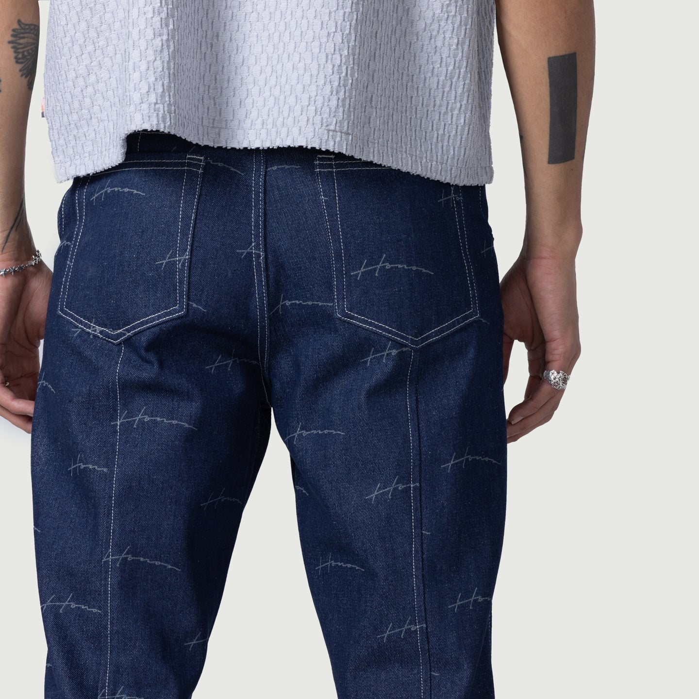 Denim Riding Flare Pant - Indigo