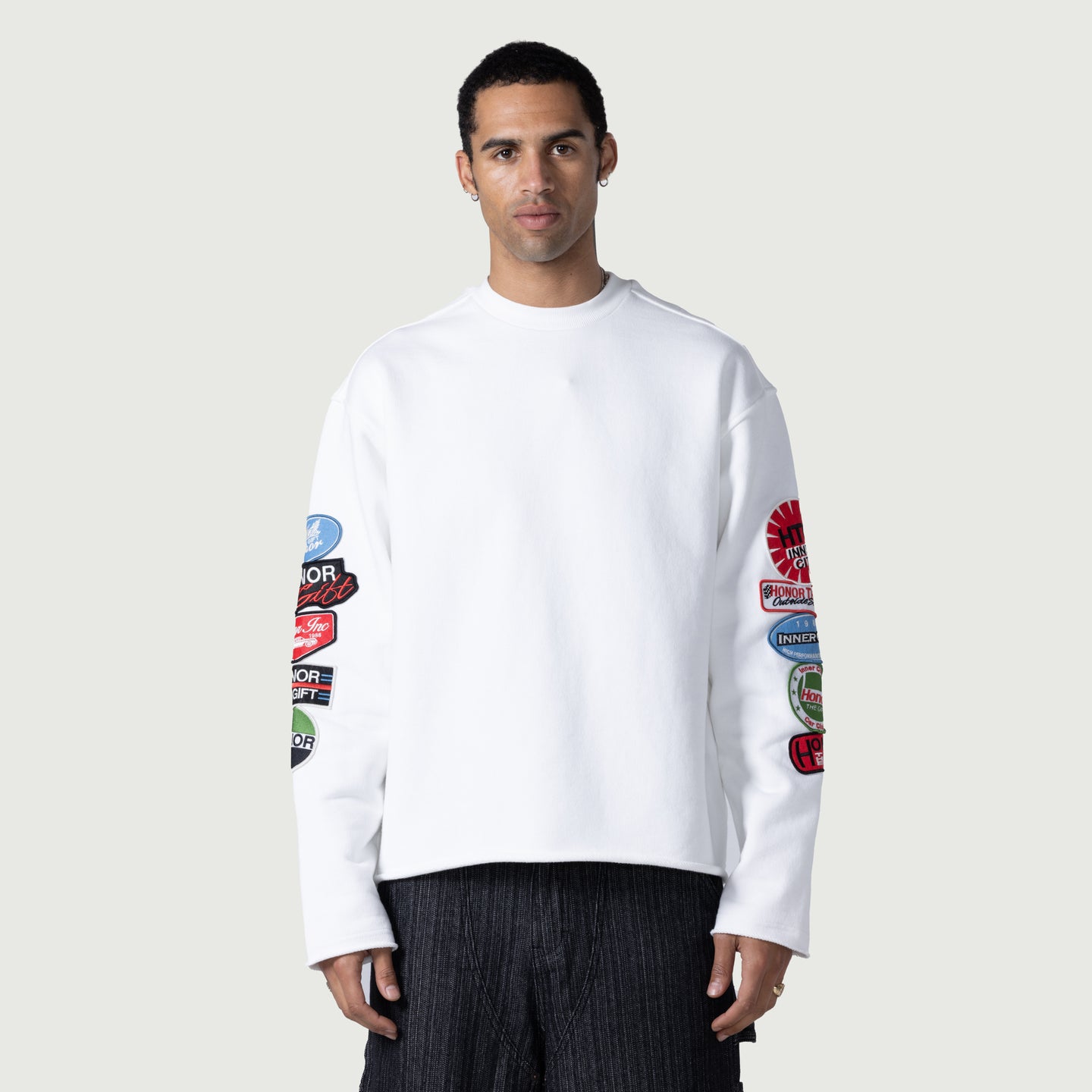 Fuel Crewneck - White