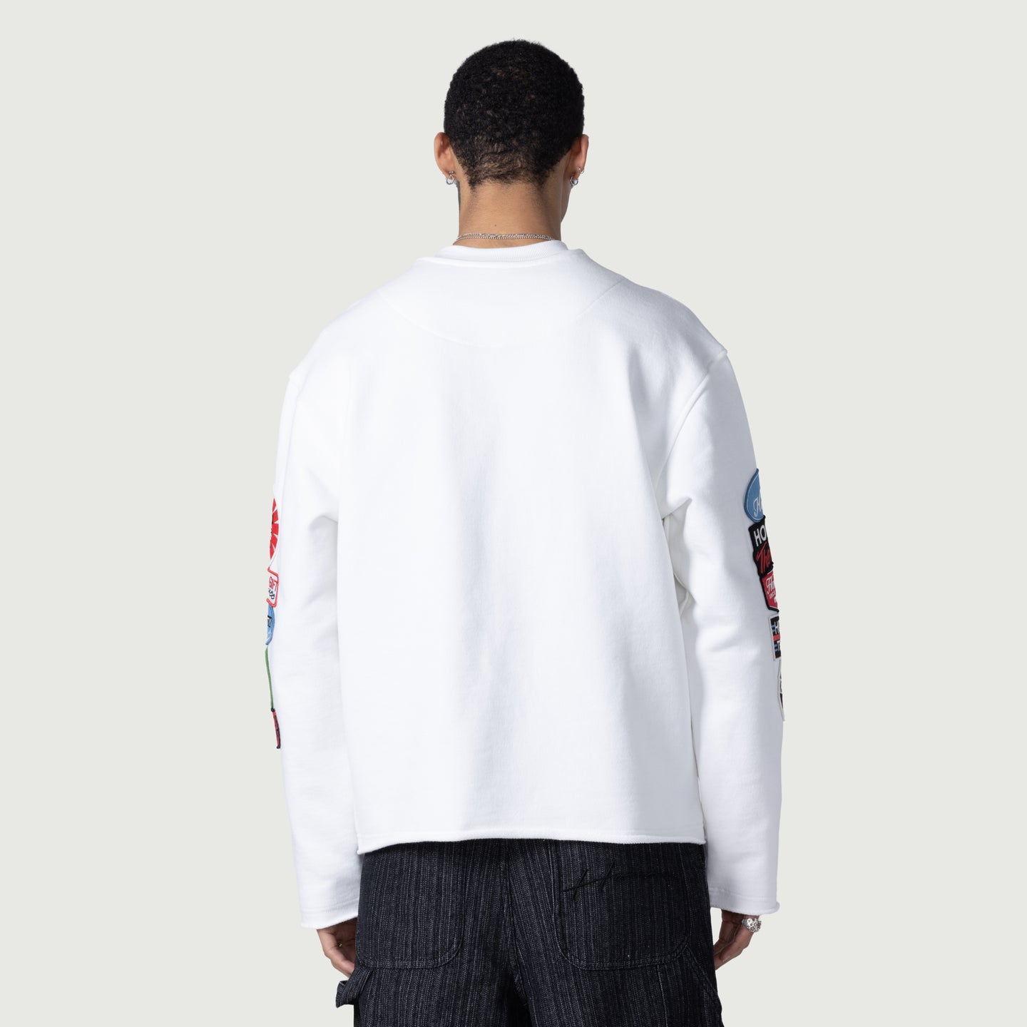 Fuel Crewneck - White