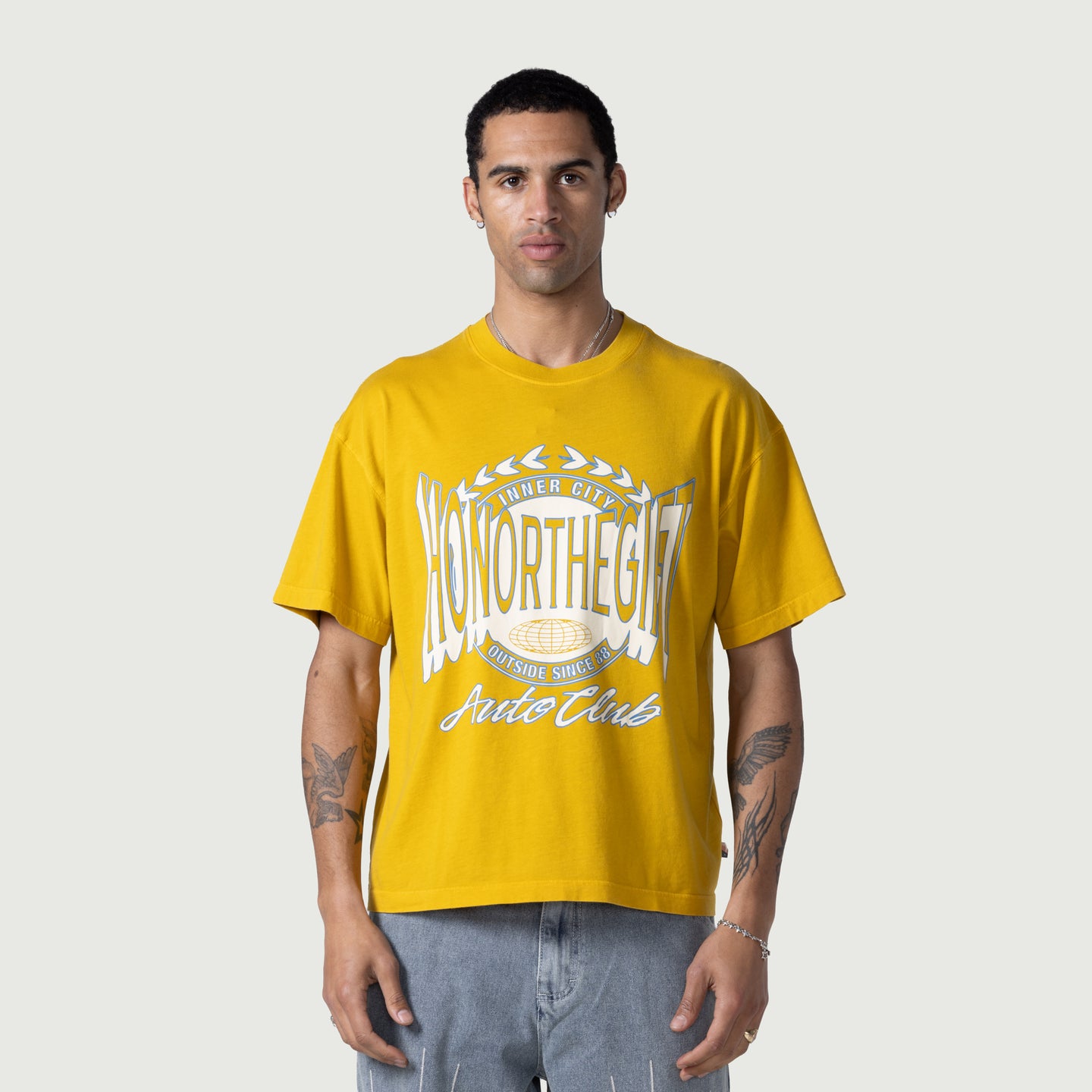 Honor Club Tee - Yellow