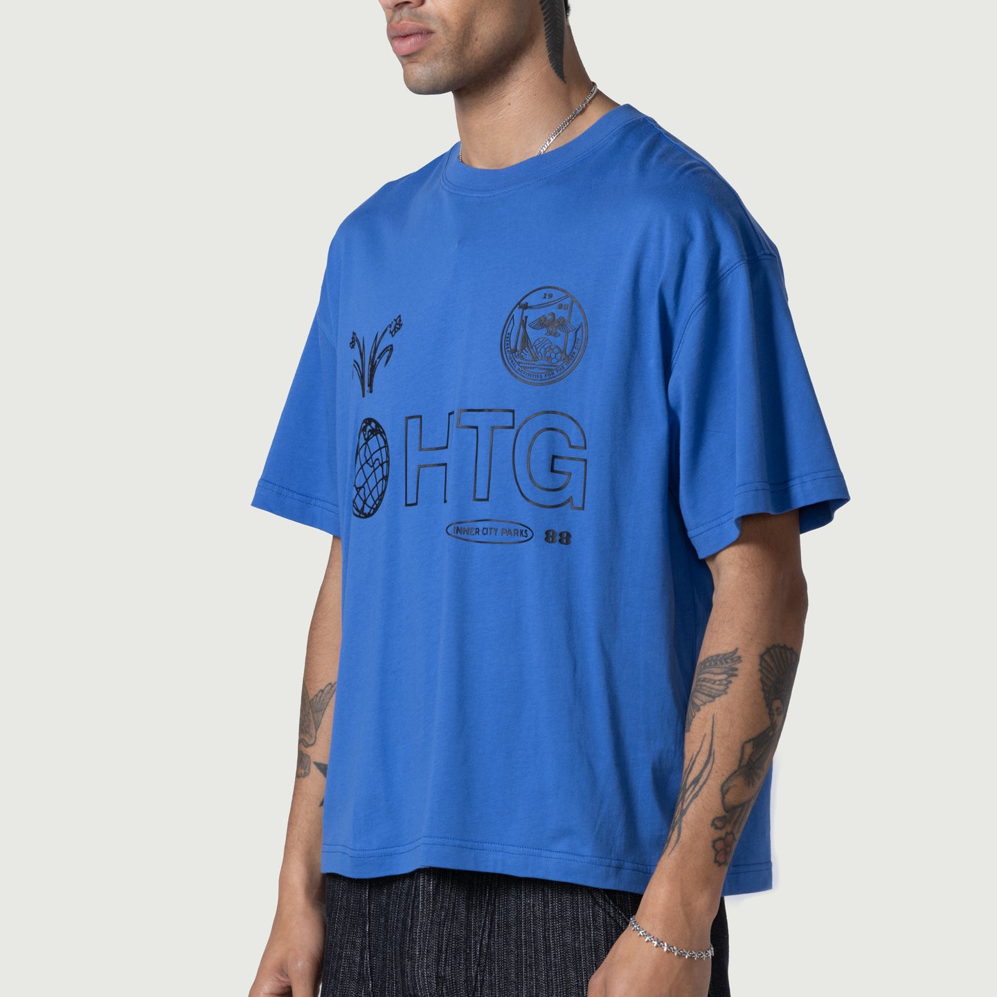 Inner City Parks Tee - Blue