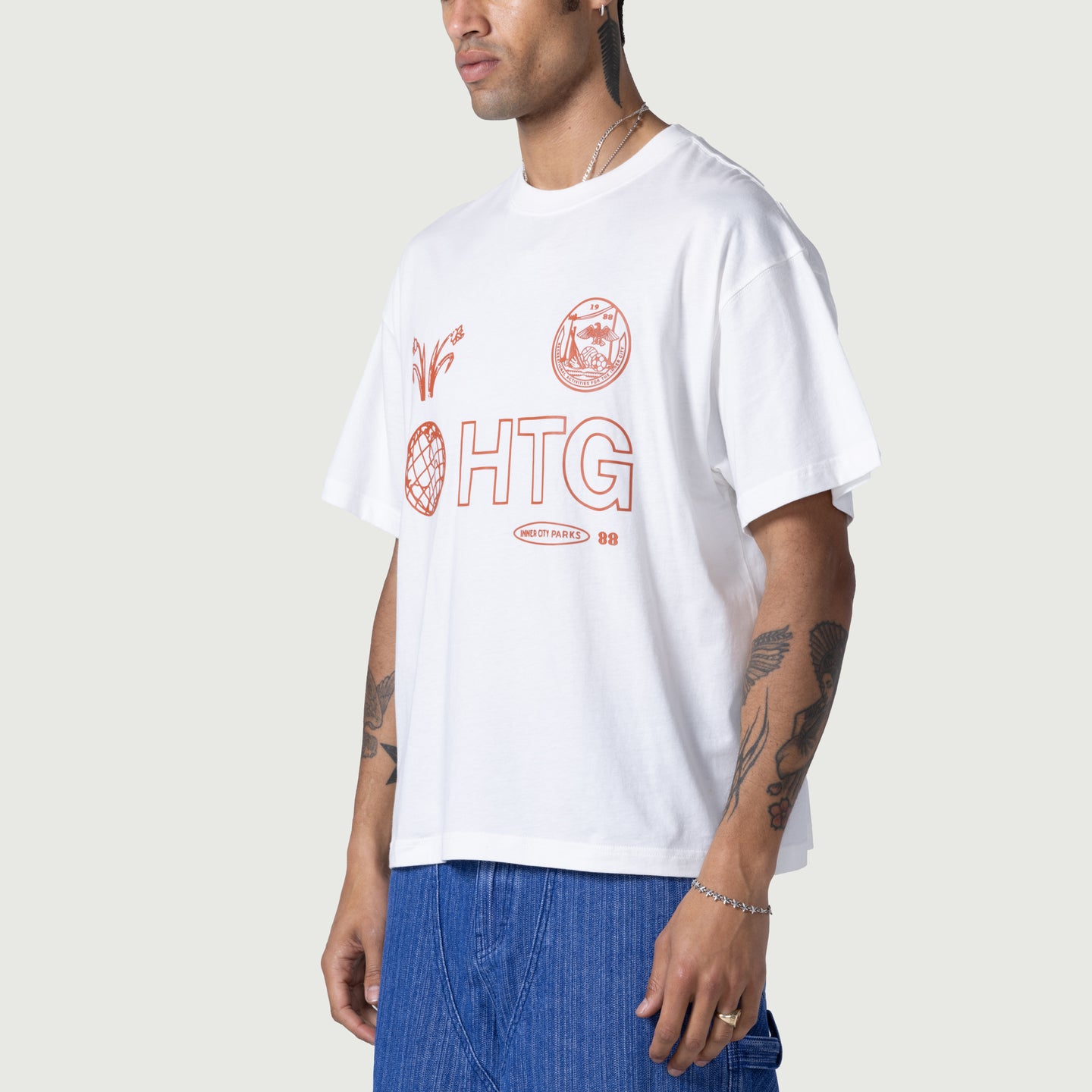 Inner City Parks Tee - White