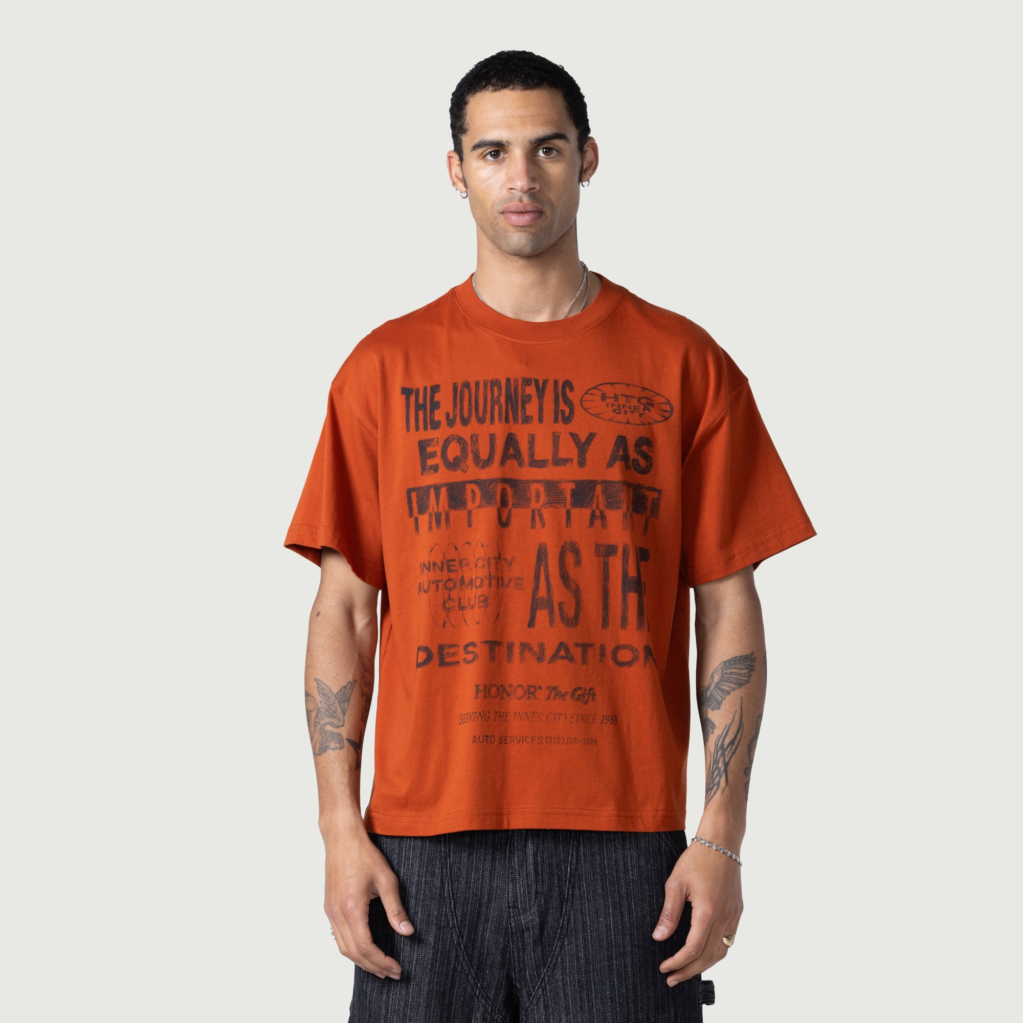 Tシャツ・カットソー THE COLDEST MOMENT TCM festival T brown thecoldestmoment