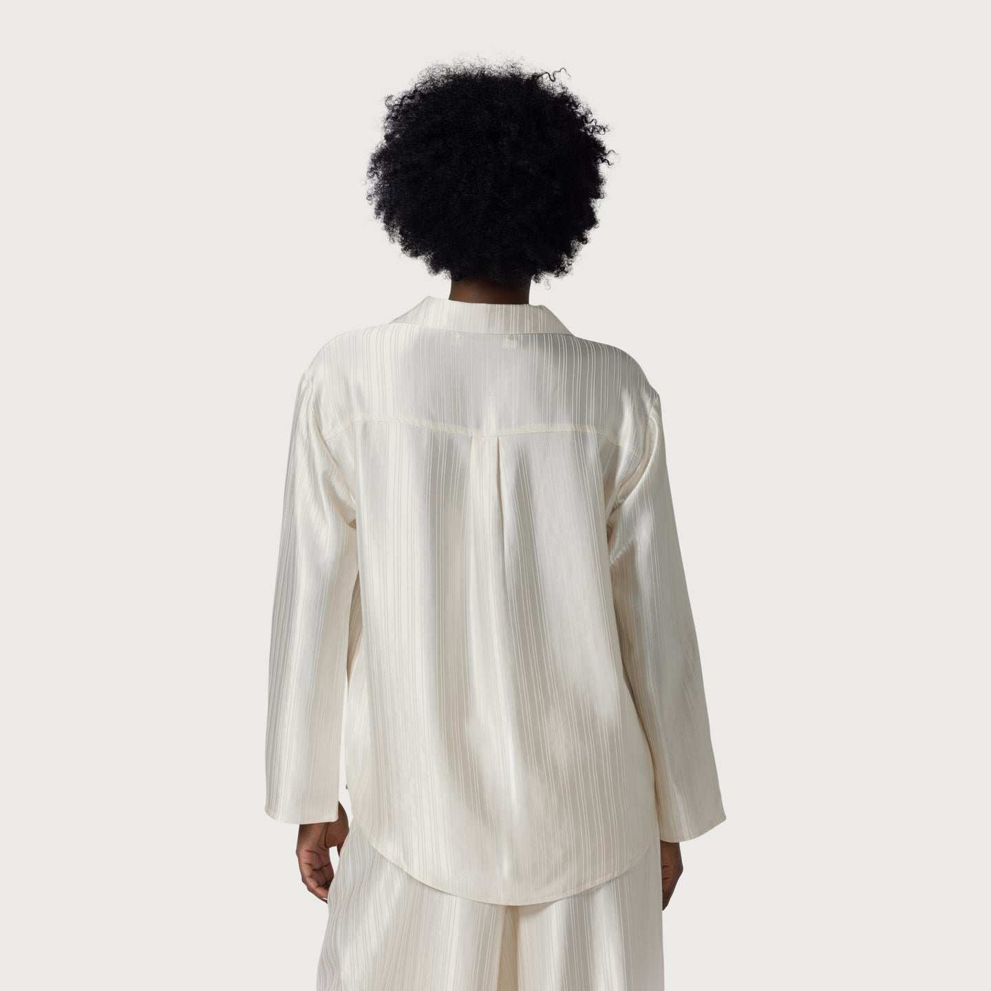 Oversized Button Down - Cream