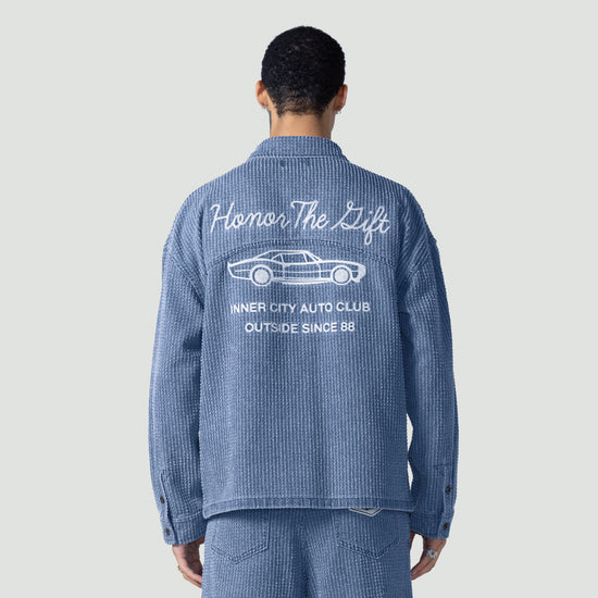 Honor Inc Cover Shirt - Indigo