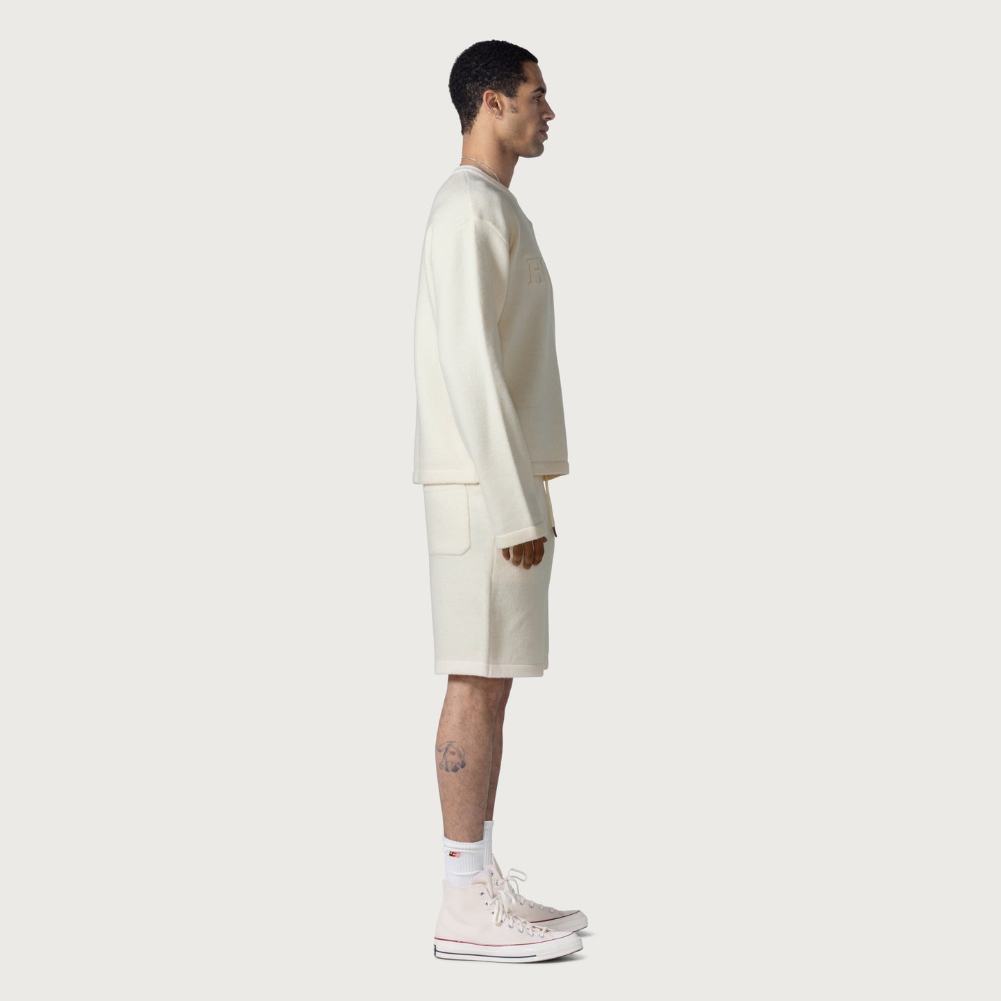 Honor Knit Short - Cream