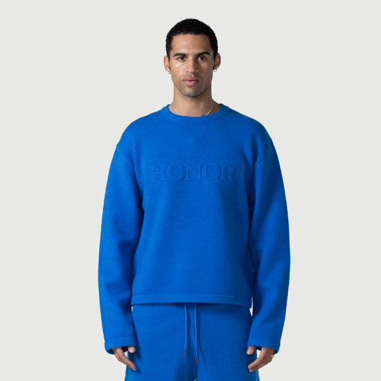 Honor Knit Sweater - Blue