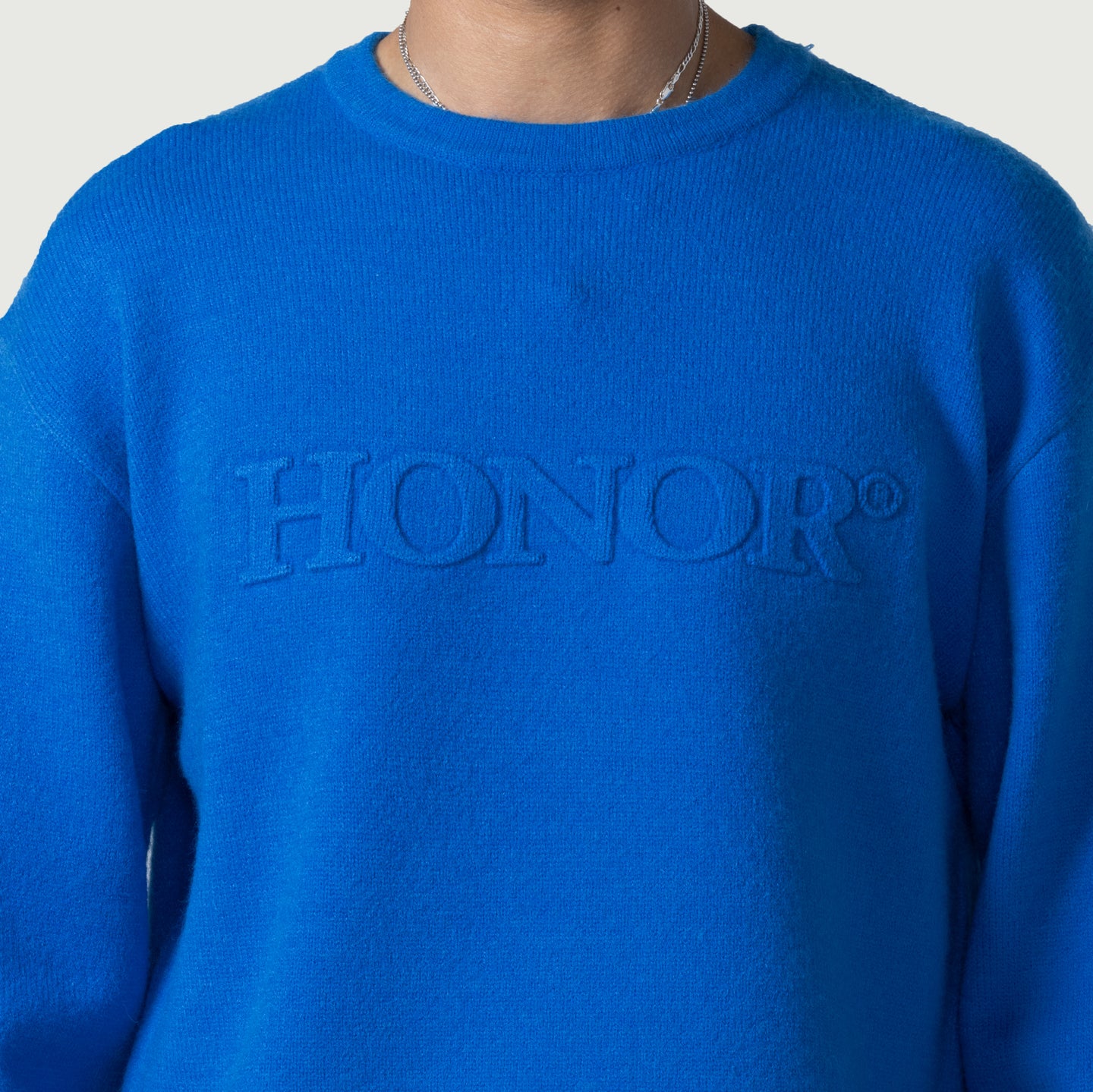 Honor Knit Sweater - Blue