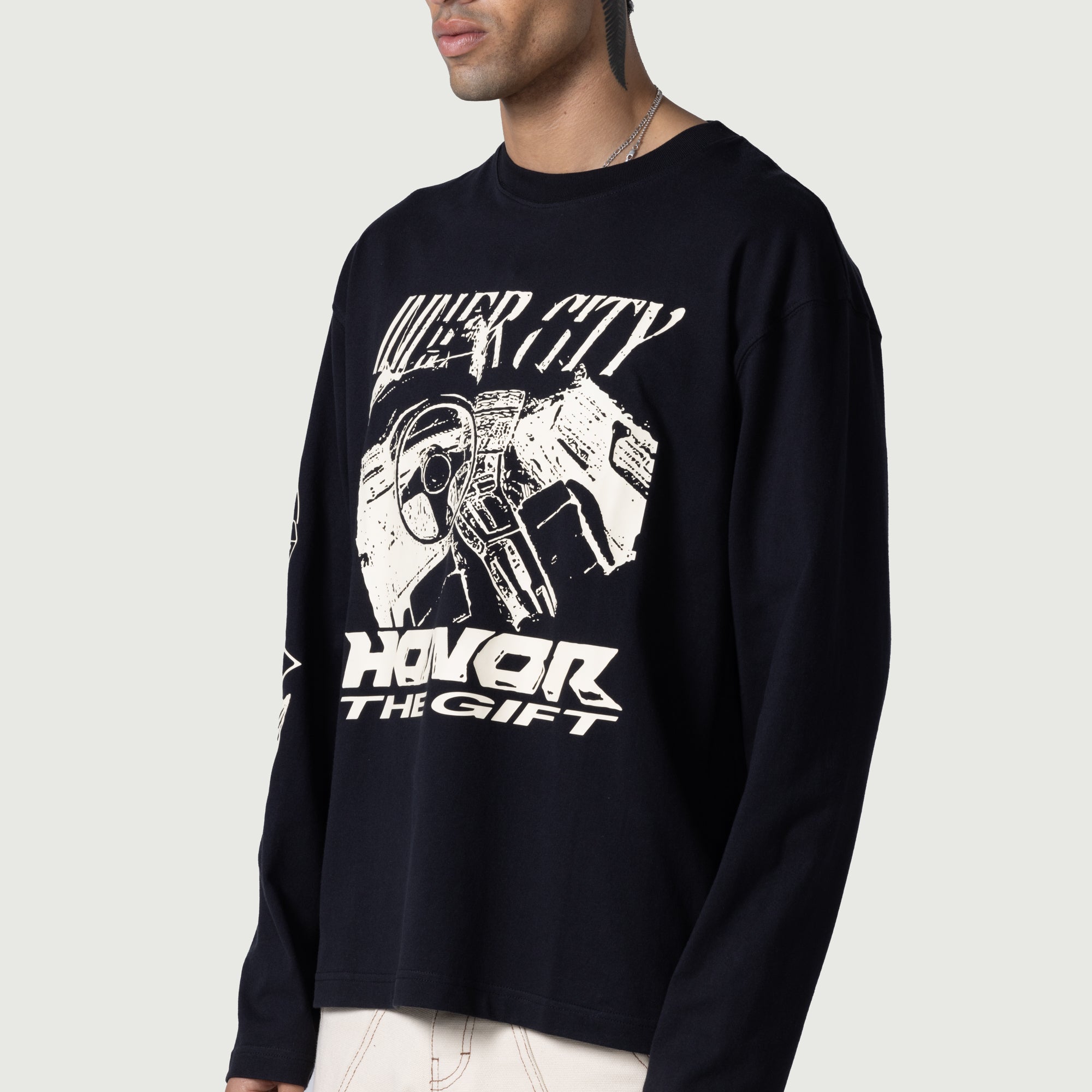 HONOR THE GIFT オナーザギフト Fuel LS T-Shirt ロンT Tシャツ Honor The Gift Fuel Ls Tee Black - Probus