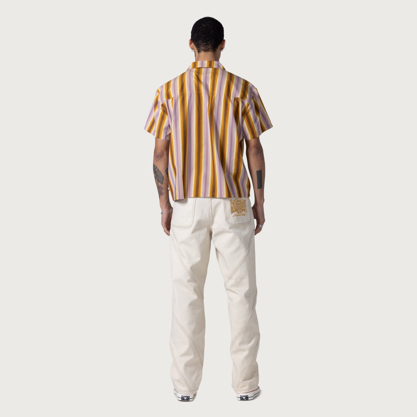 Racing Panel Pant - Bone