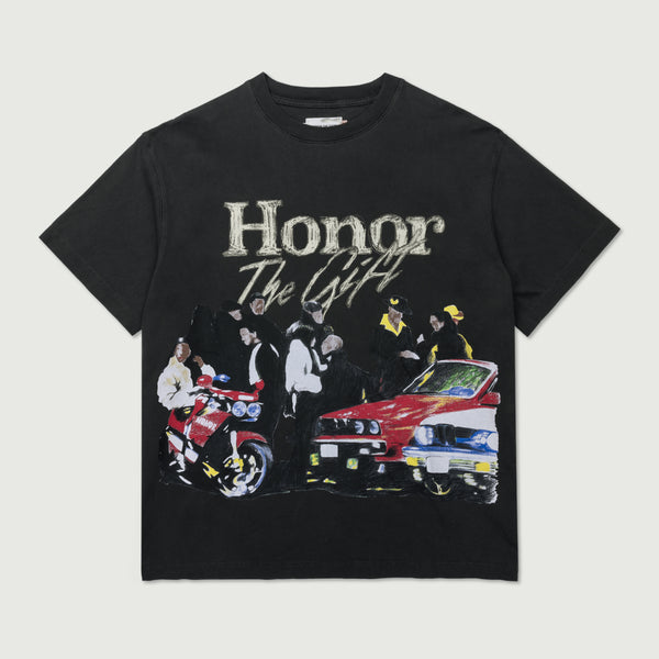 HONOR THE GIFT オナーザギフト Shift T-Shirt Tシャツ ブラック Shift Tee - Black – Honor The Gift