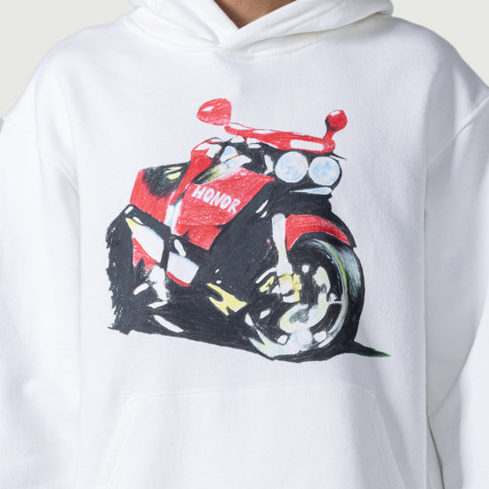 Speedbike Hoodie - White