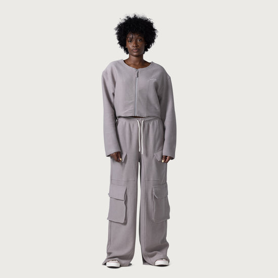 Honor Cargo Sweatpant - Grey