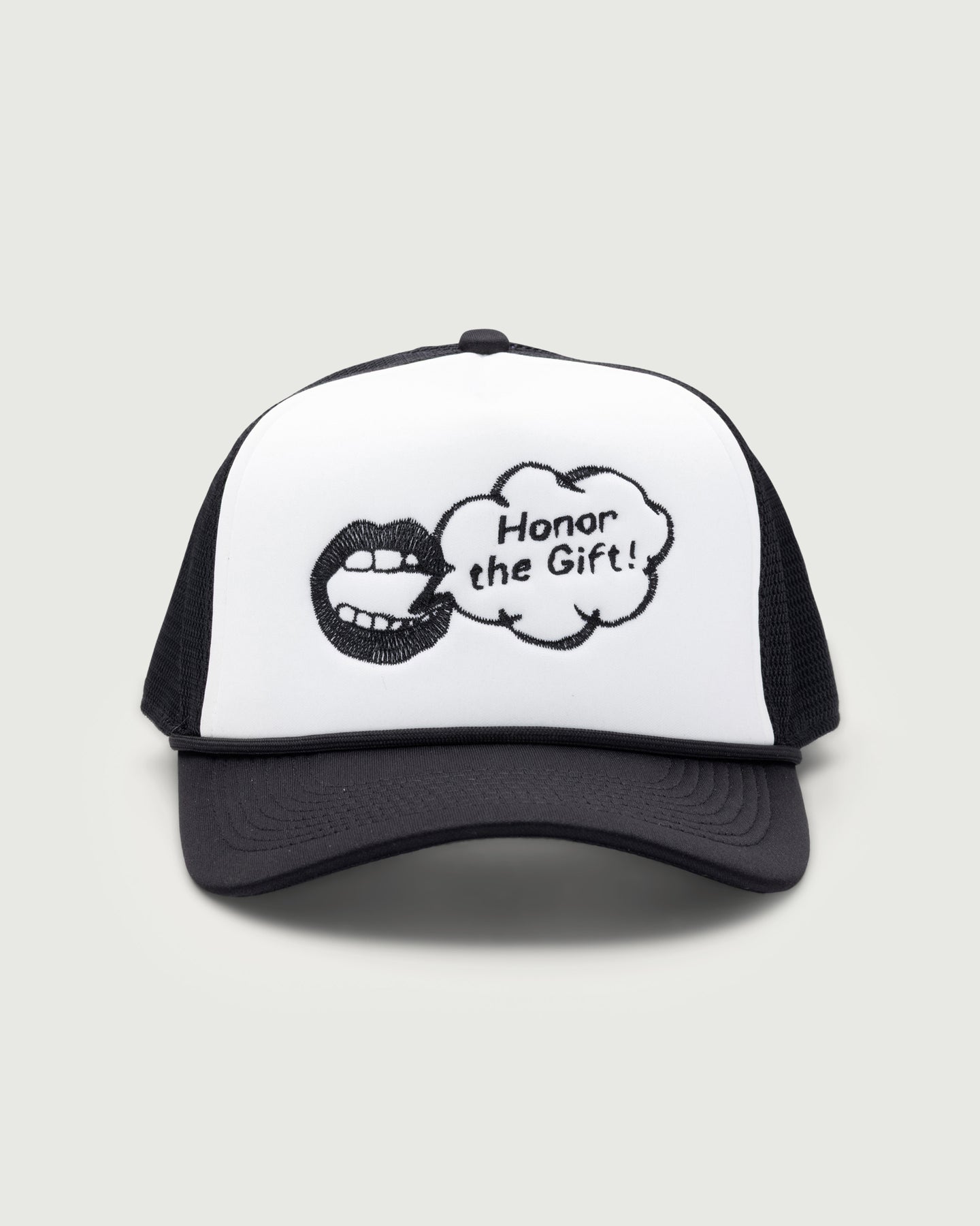 Speak Trucker Cap - Black