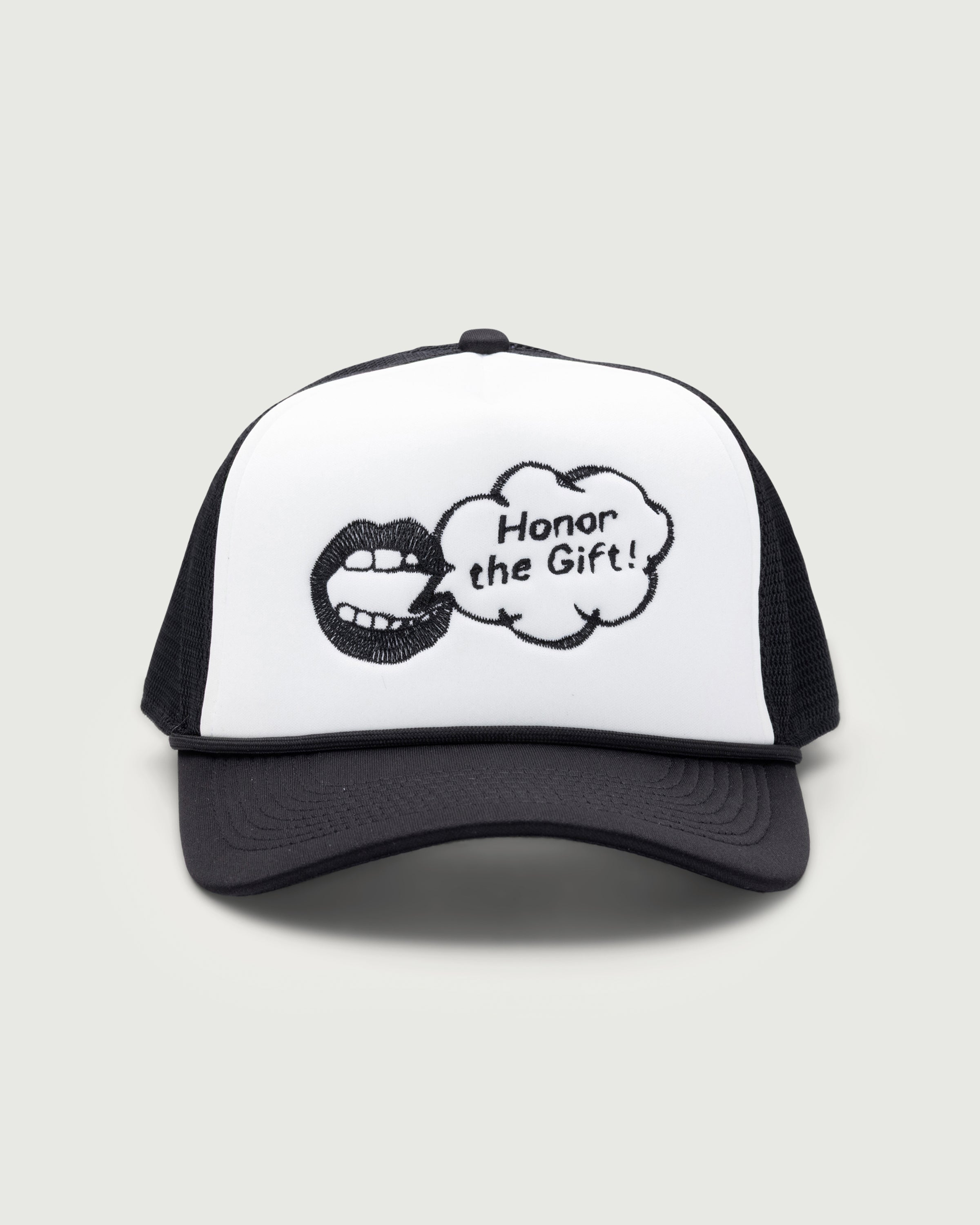 Speak Trucker Cap - Black