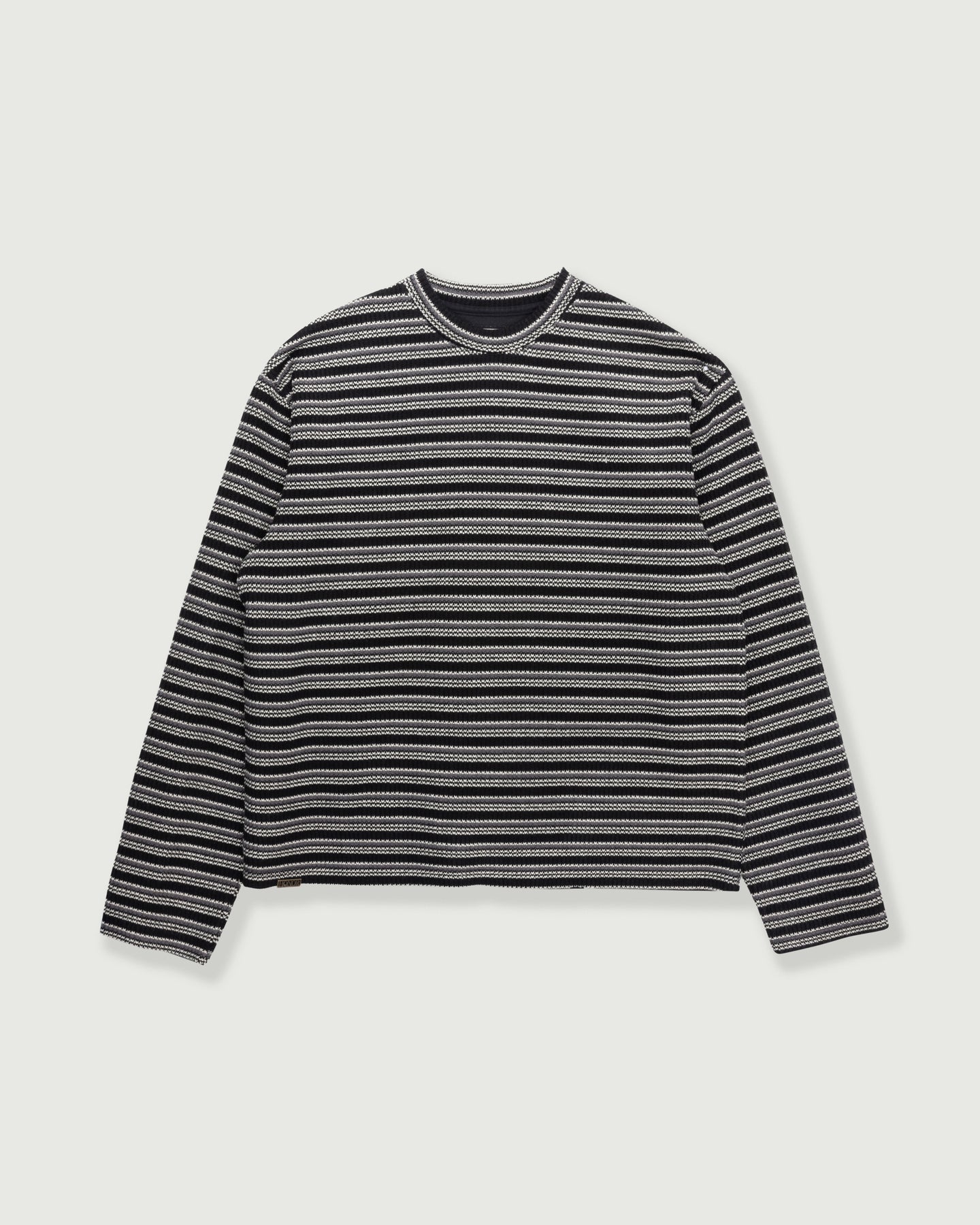 Speak Striped Crew - Black