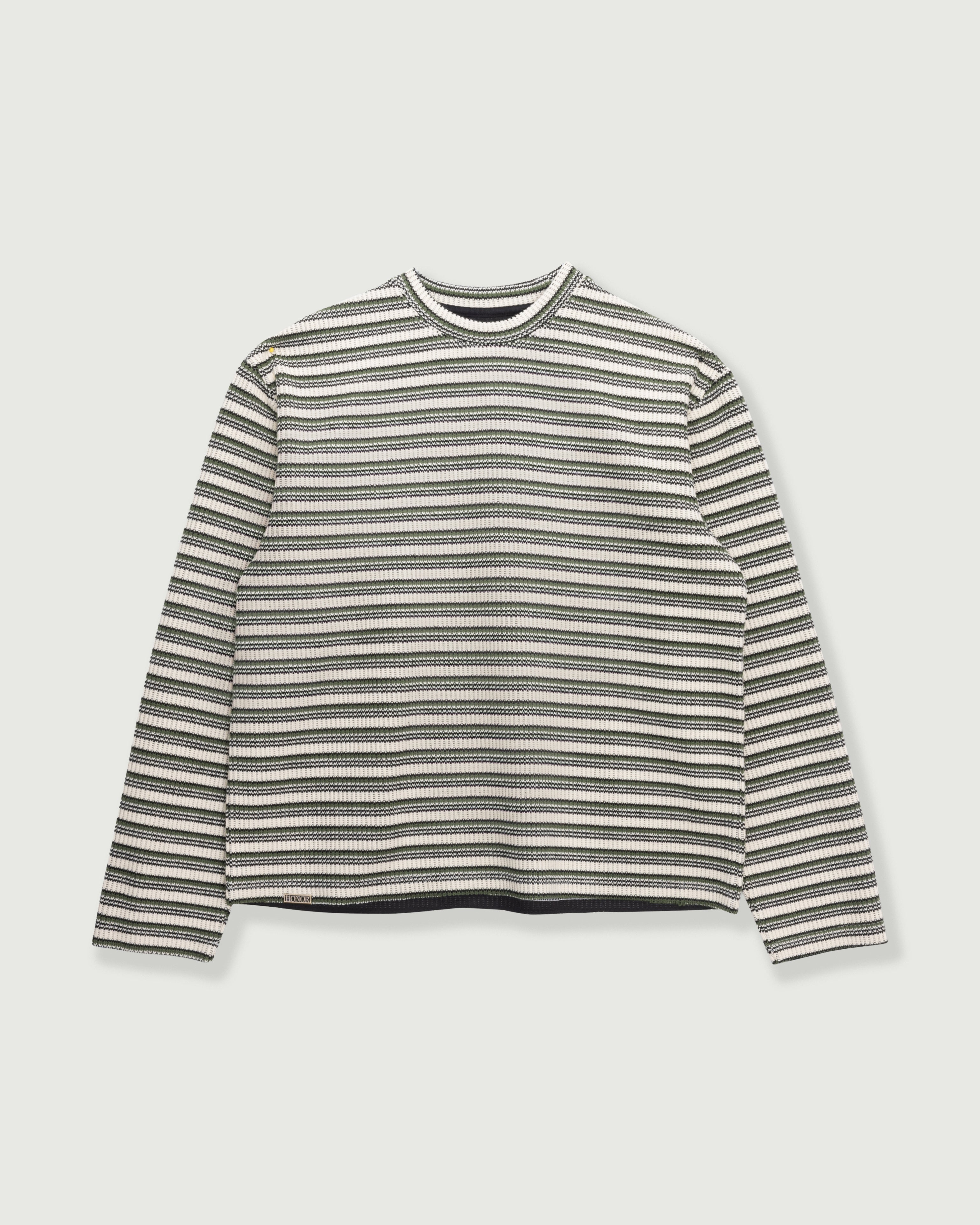 Speak Striped Crew - Olive