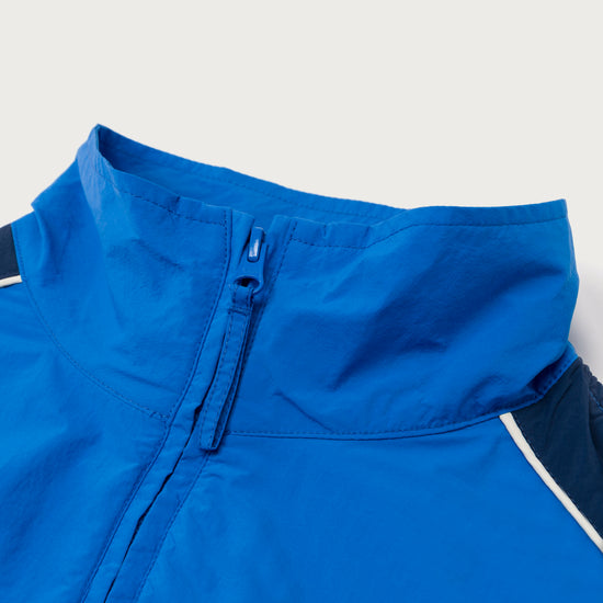 Sports Crop Jacket - Blue