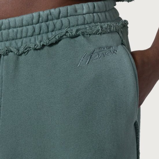Spray Fleece Sweatpant - Green