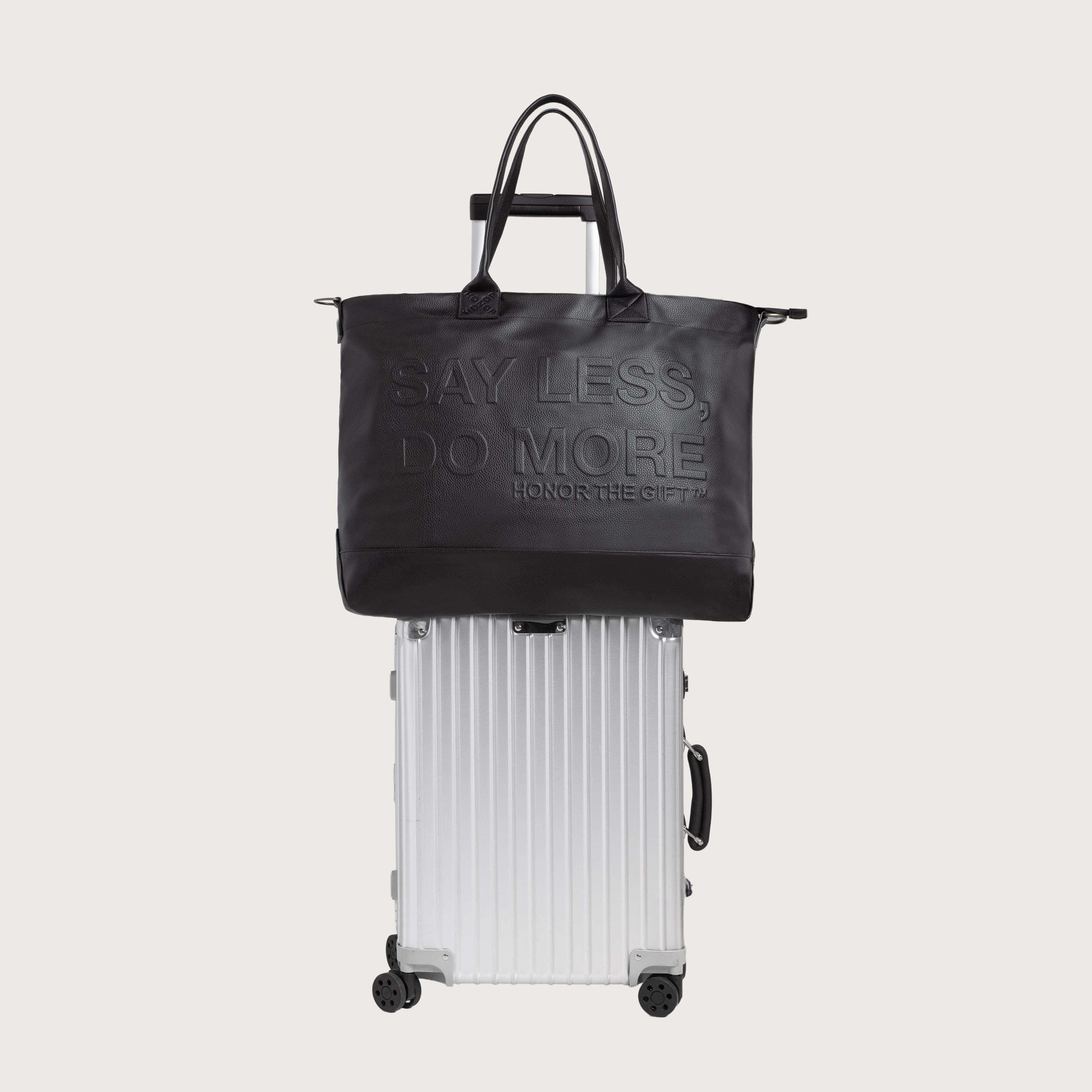 Do More Travel Tote - Black
