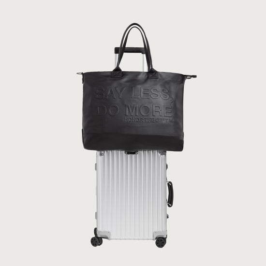 Do More Travel Tote - Black