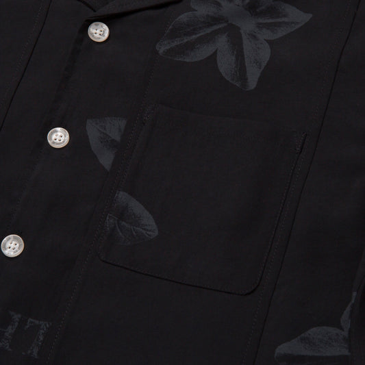 S/S Tobacco Woven Shirt - Black