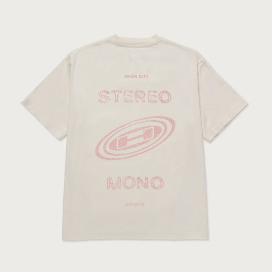 Stereo Mono Tee - Cream