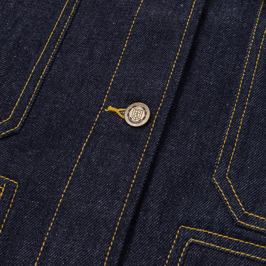 Oversized Carpenter Jacket - Indigo