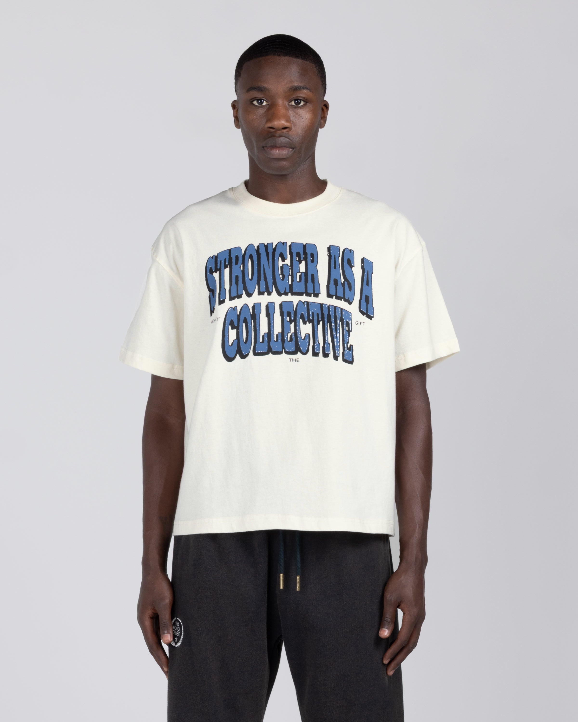 Stronger As A Collective Tee - Bone
