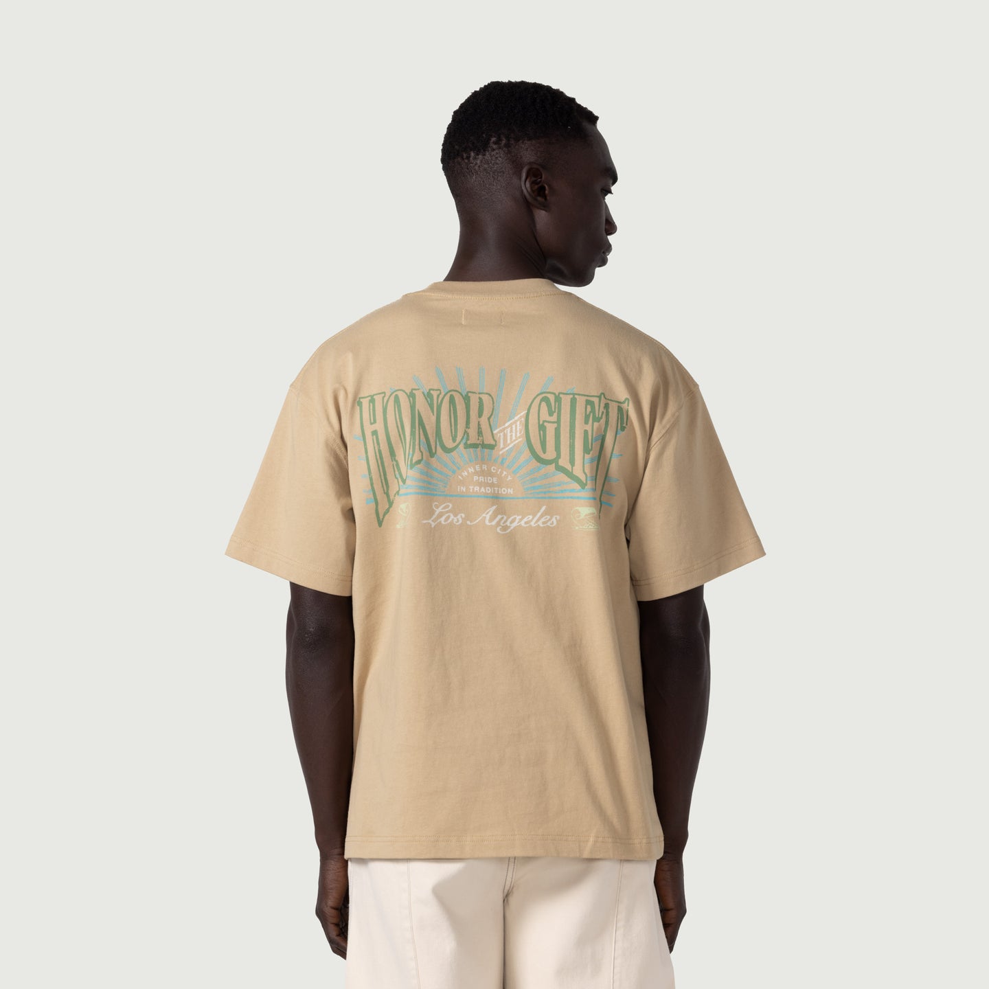 HTG® Cigar Label T-Shirt - Tan