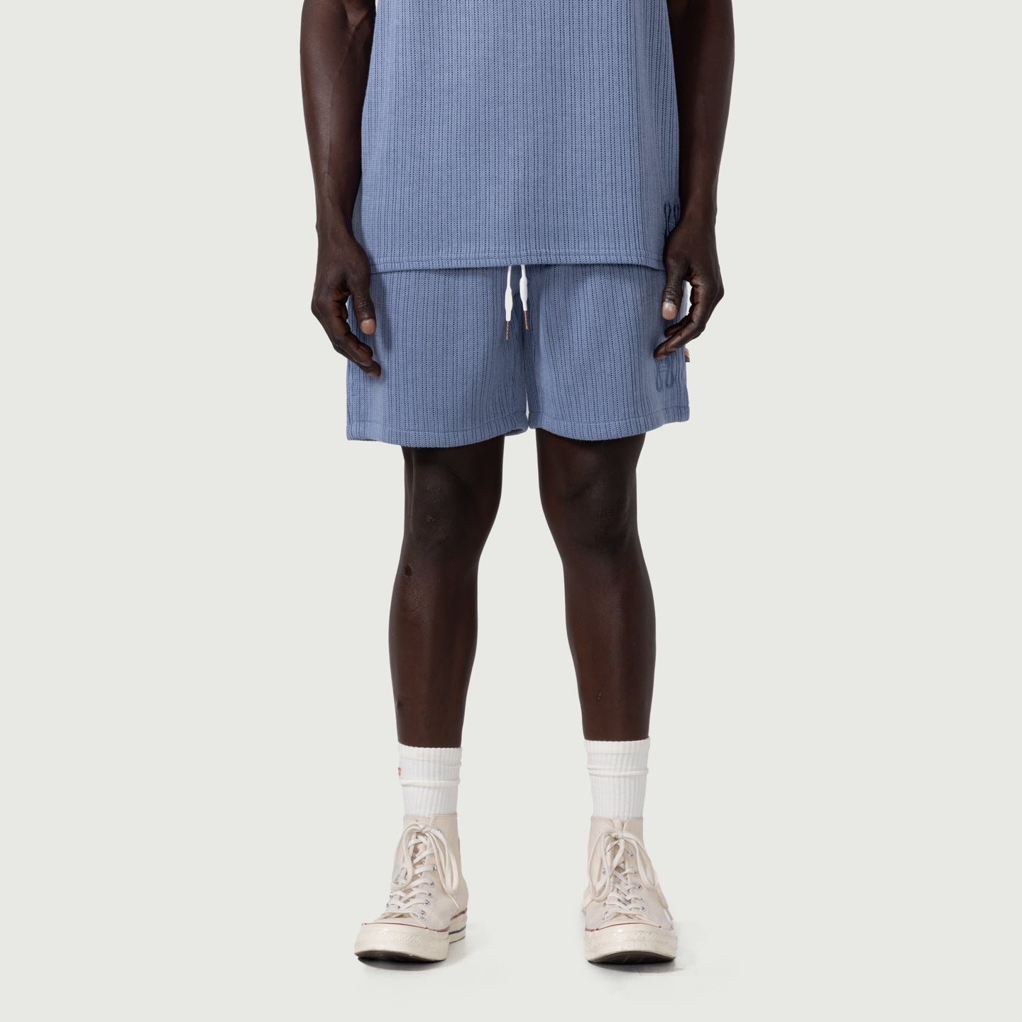 Knit Short - Blue