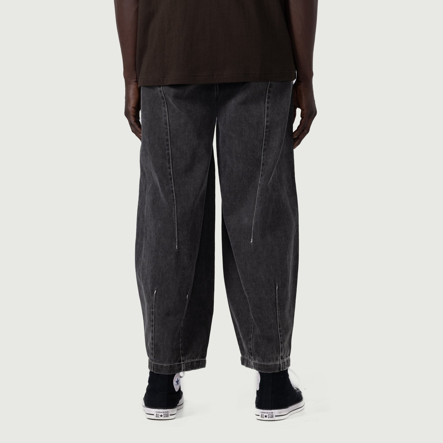 Twill Baggy Pant - Black