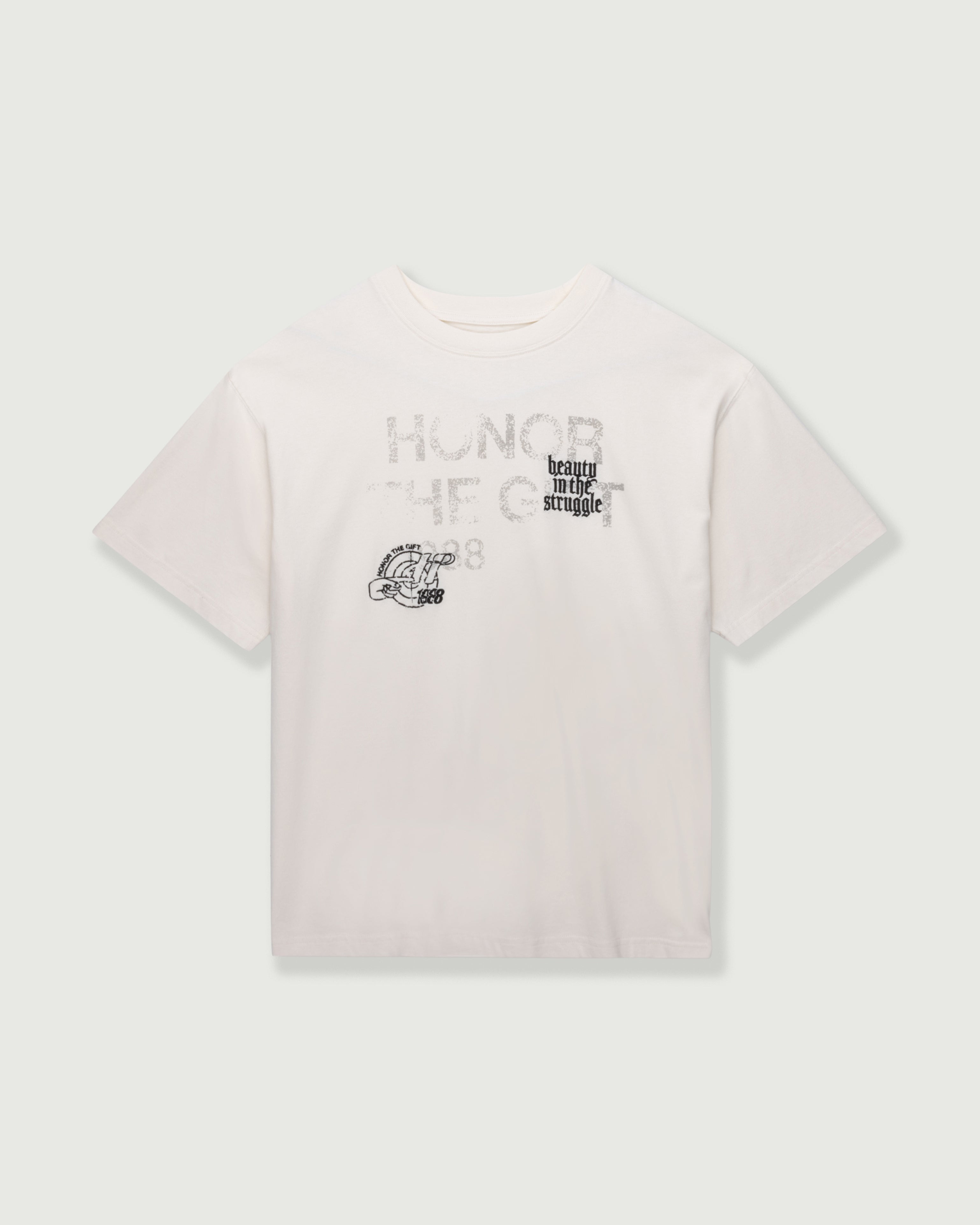 Beauty In The Struggle Tee - White