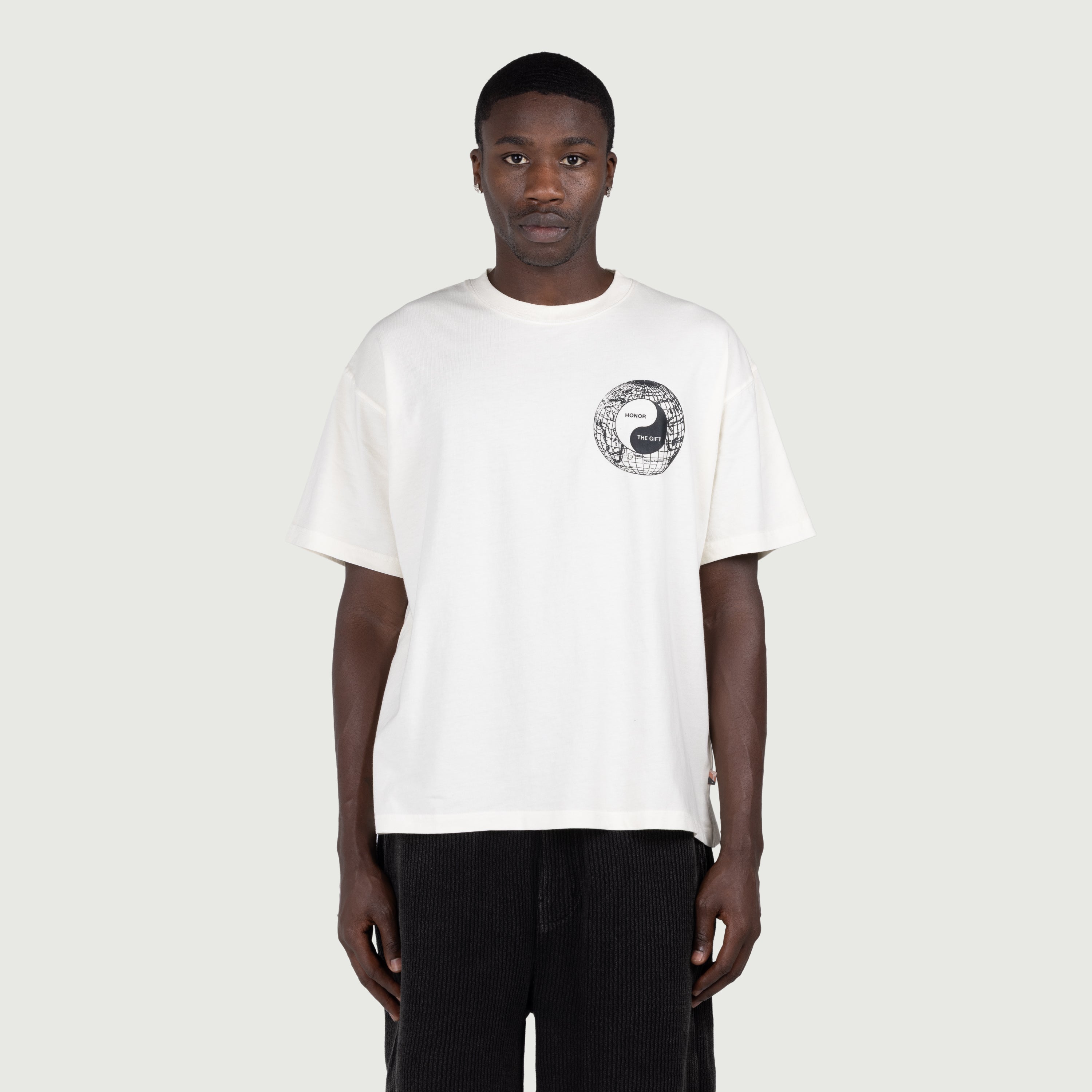 Breathe In Breathe Out Tee - White