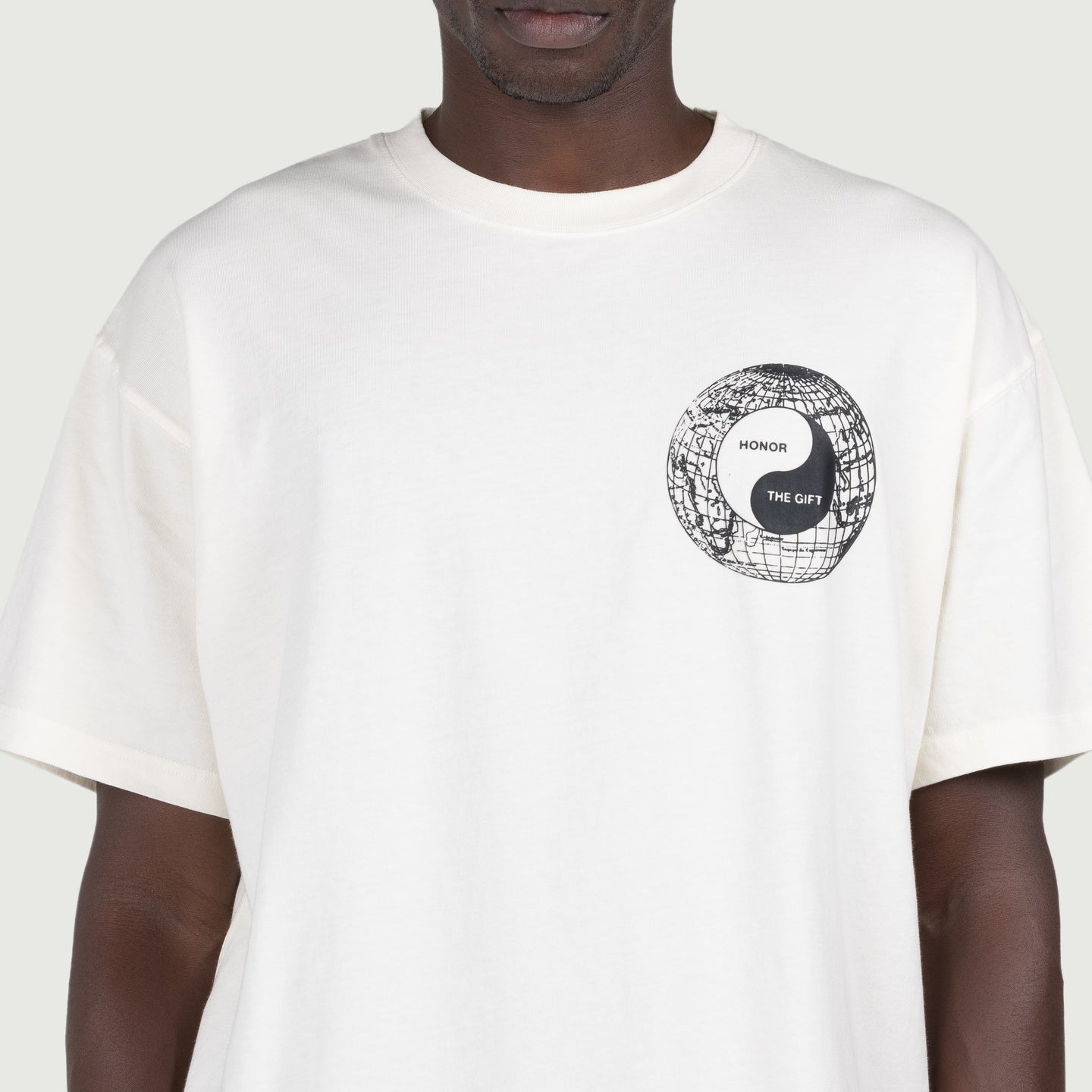 Breathe In Breathe Out Tee - White