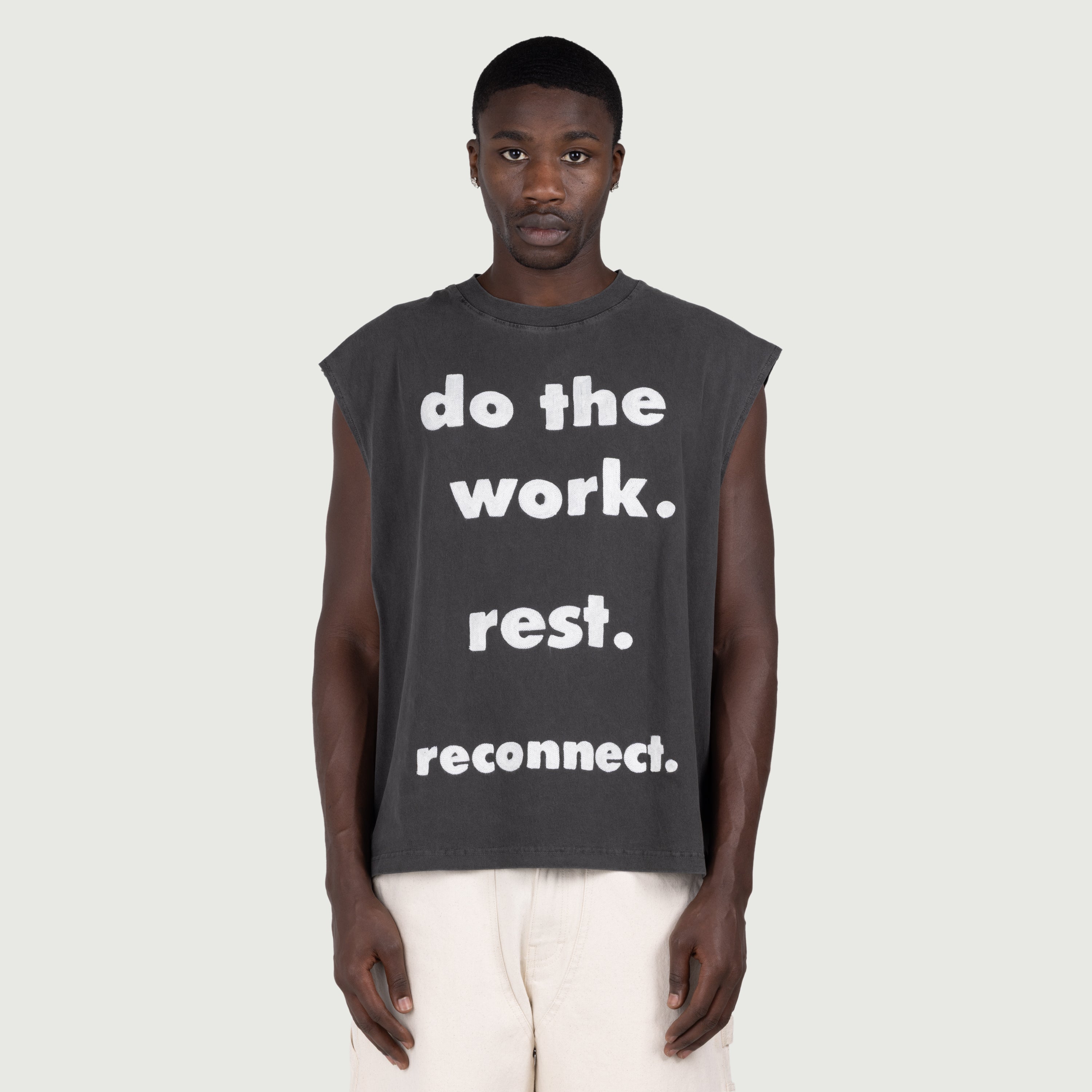 Do The Work Tank - Black