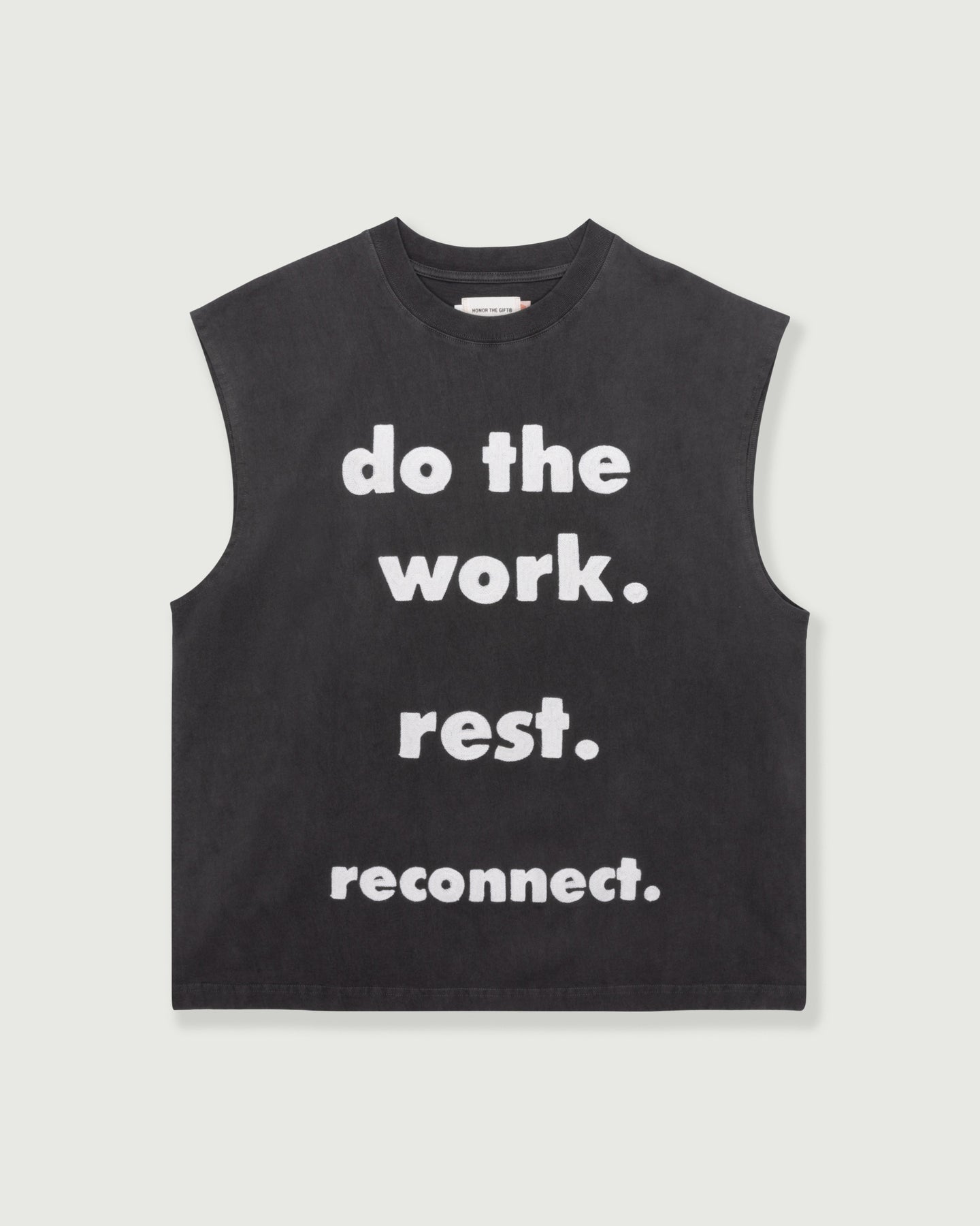 Do The Work Tank - Black