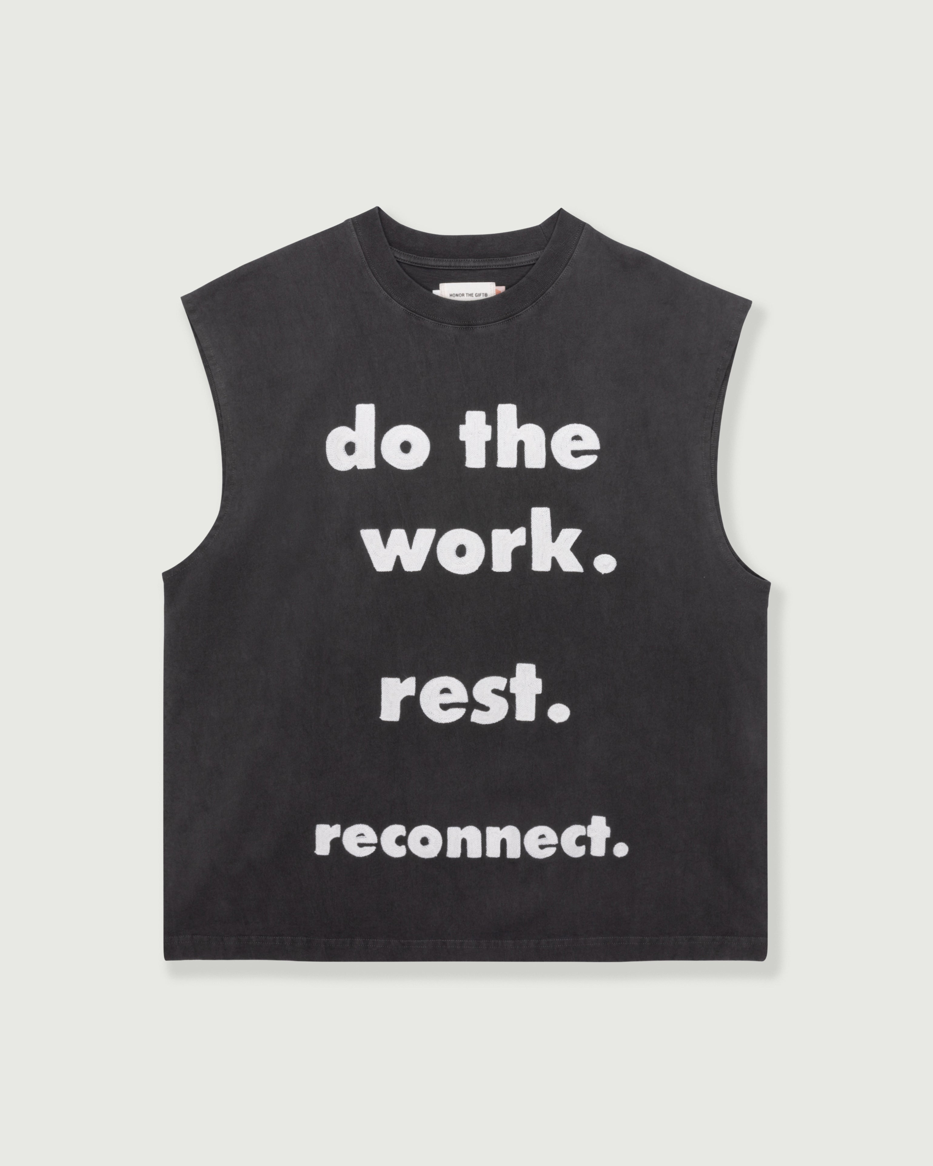 Do The Work Tank - Black