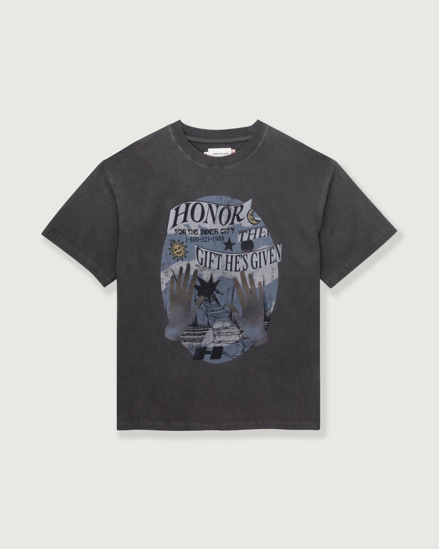 Gift He's Given Tee - Black