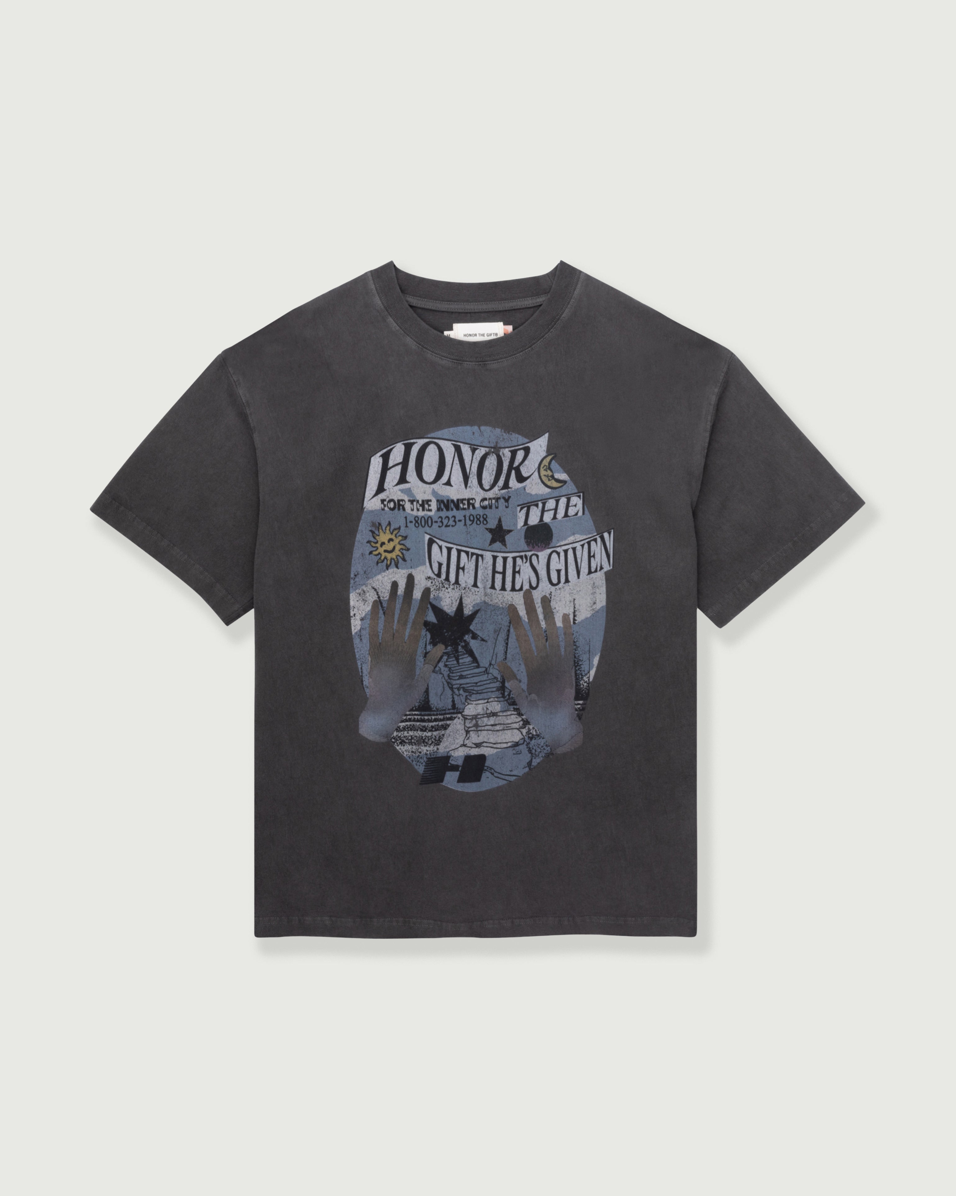 Gift He's Given Tee - Black