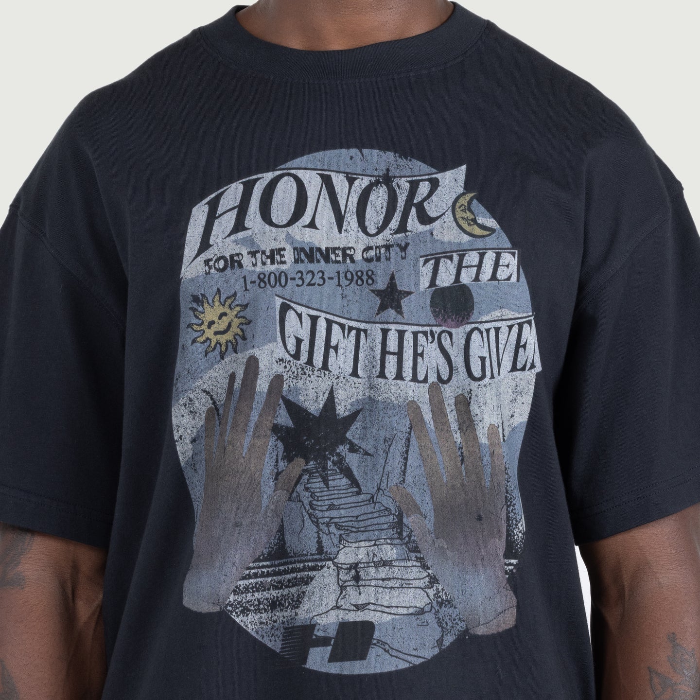 Gift He's Given Tee - Black