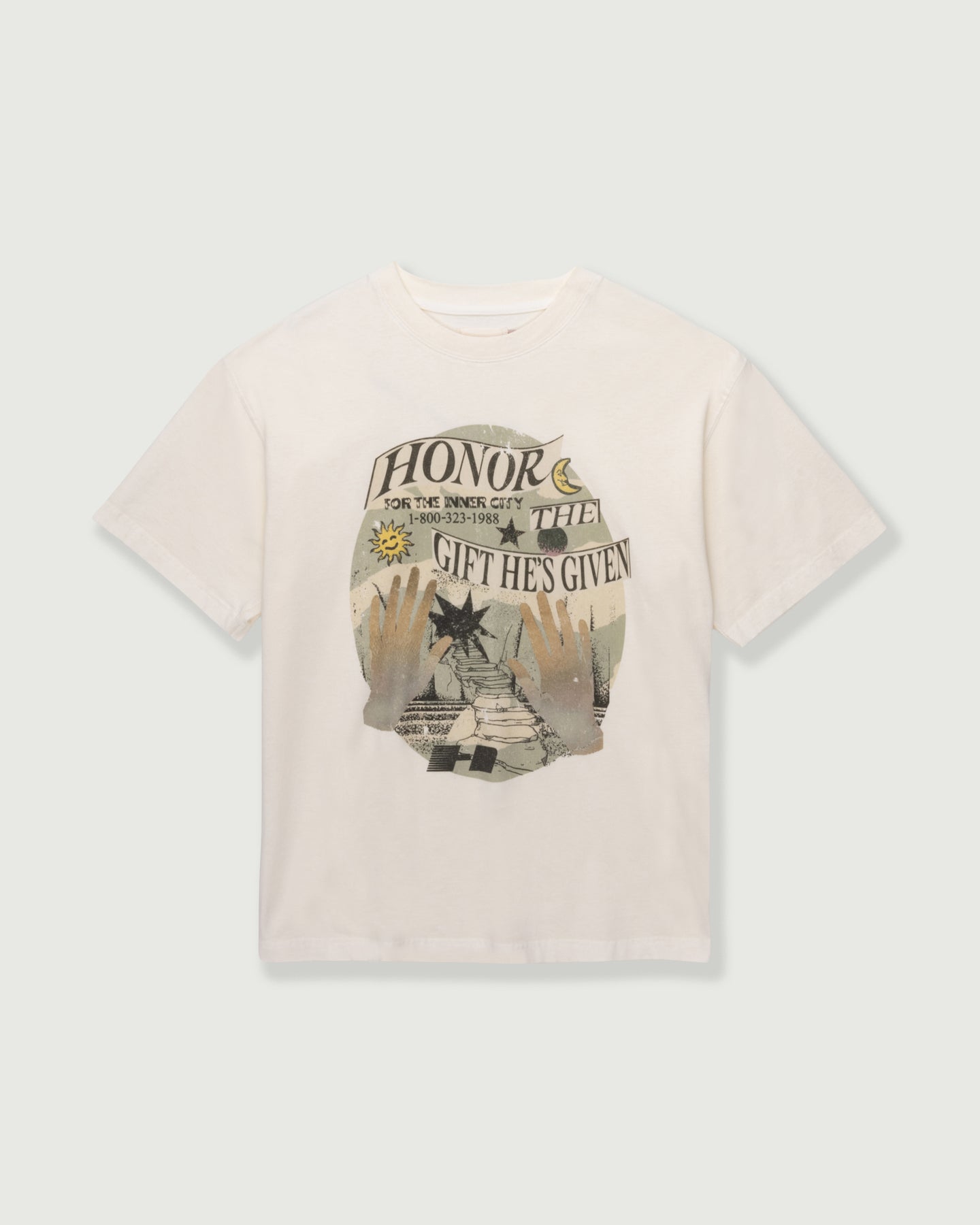 Gift He's Given Tee - White