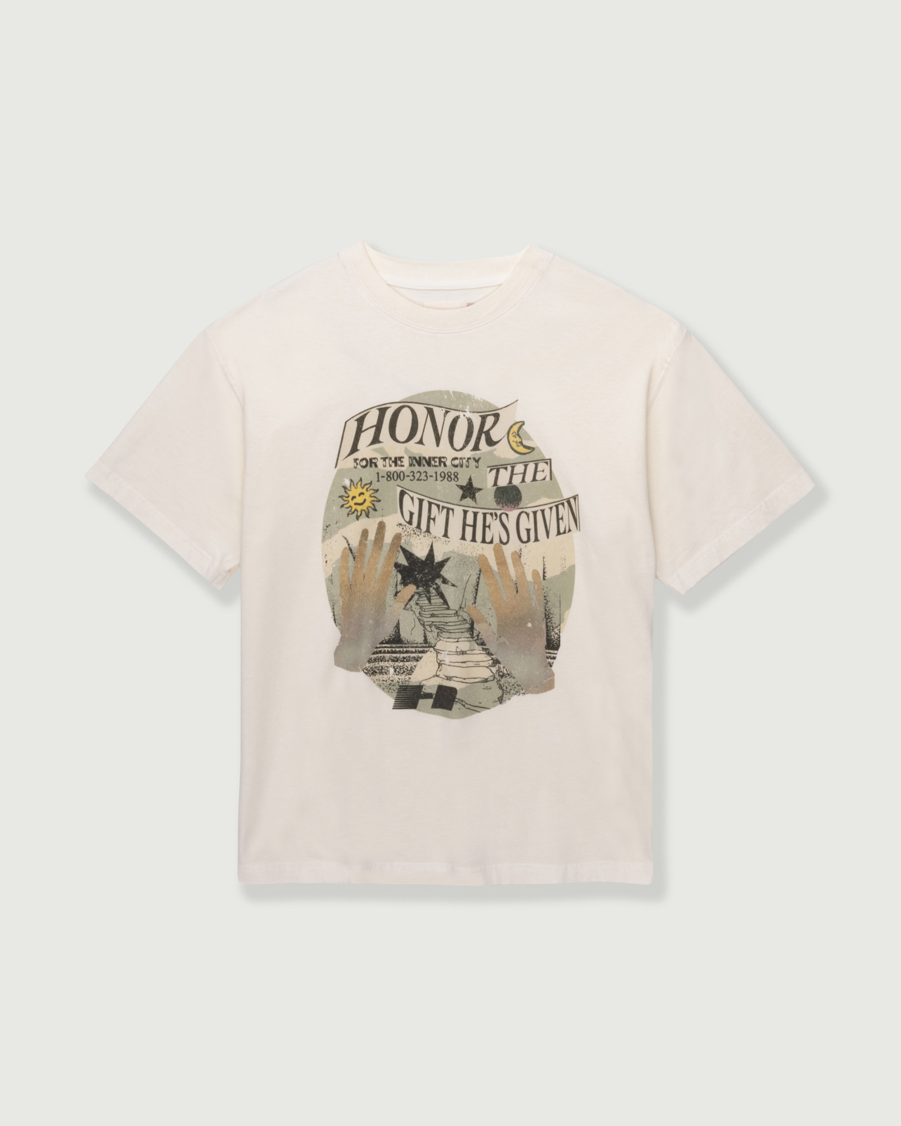Gift He's Given Tee - White