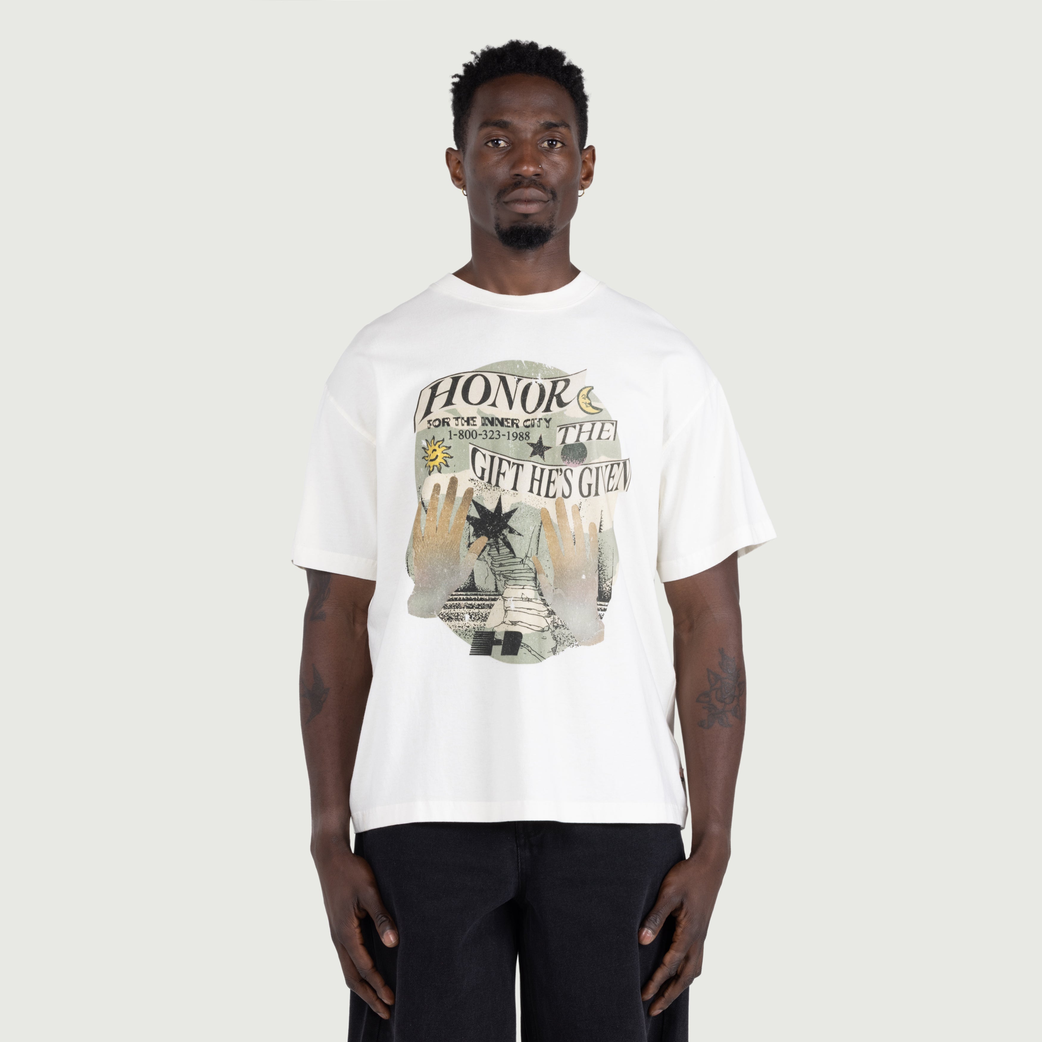 Gift He's Given Tee - White