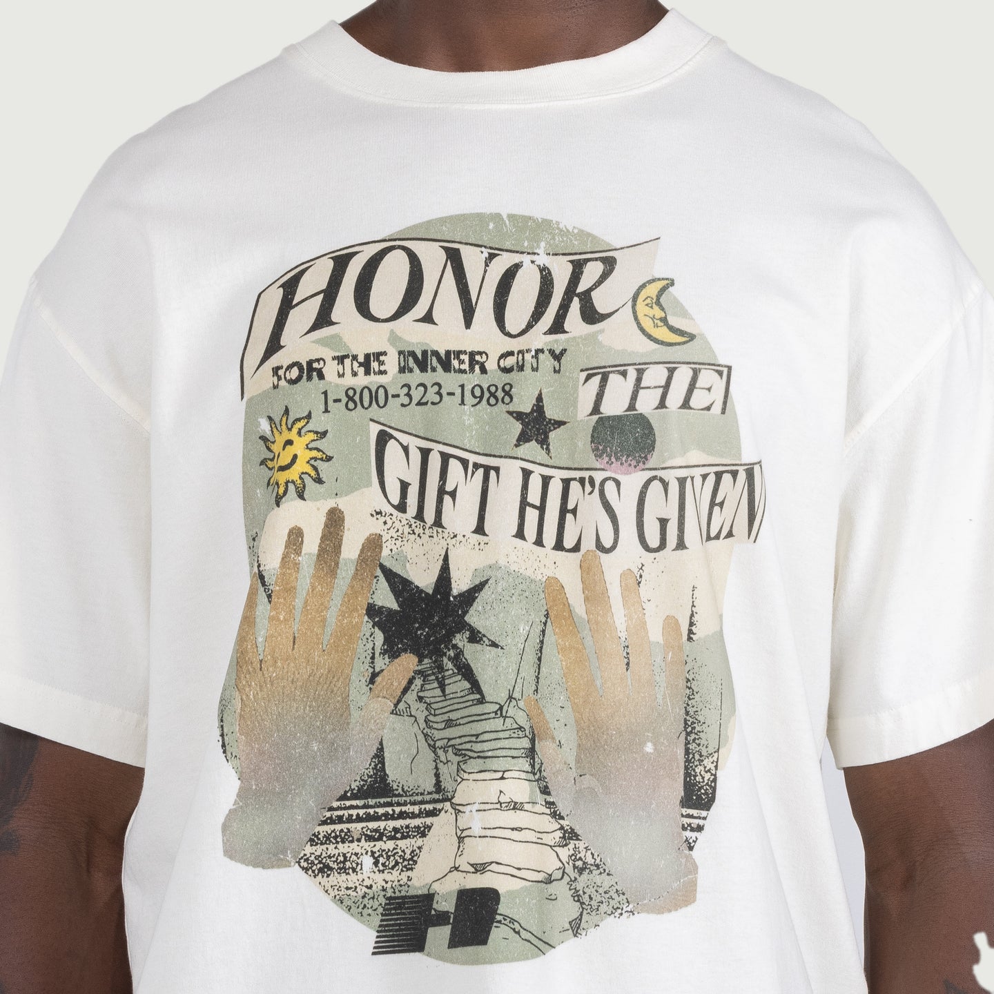 Gift He's Given Tee - White