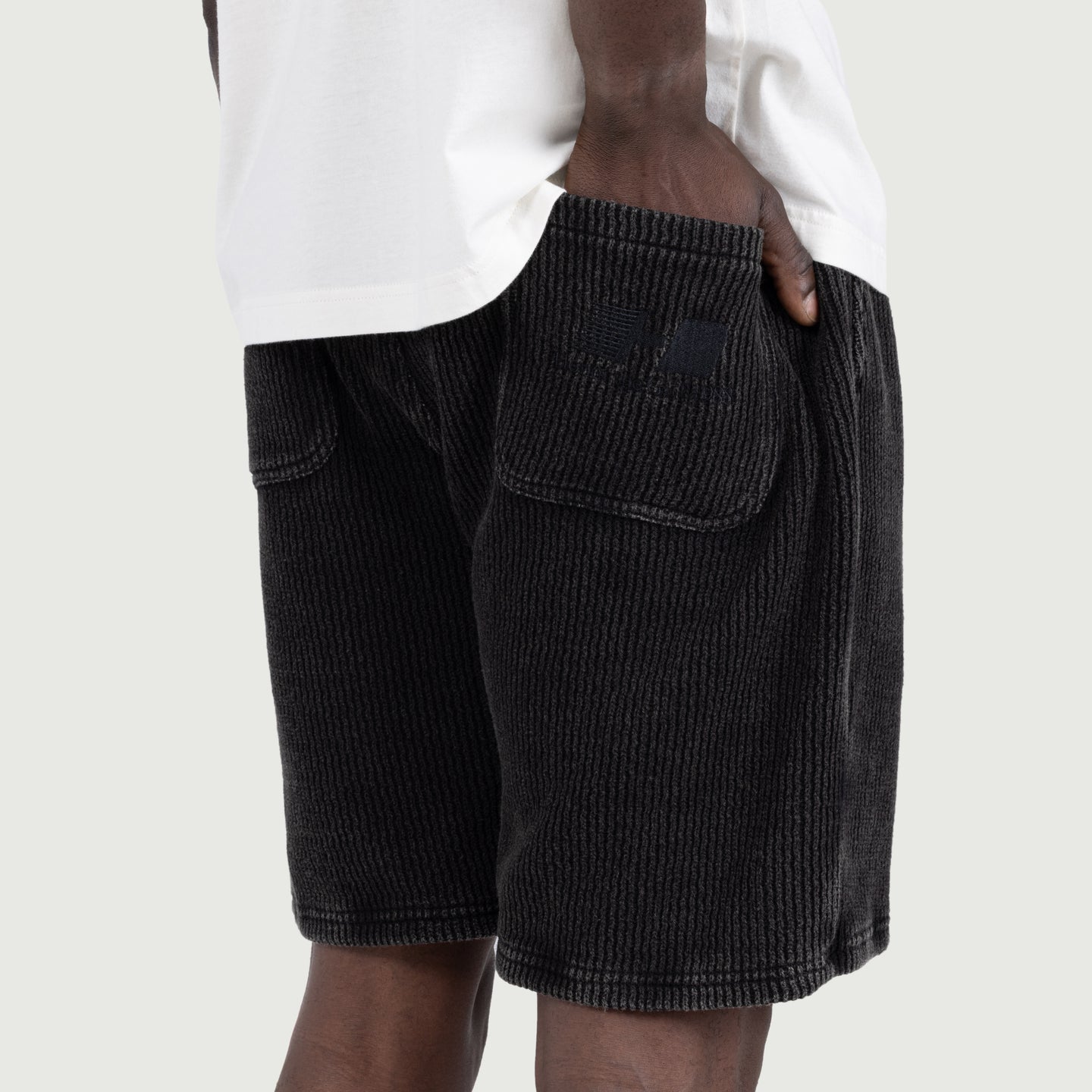 Rib Knit Drawcord 7