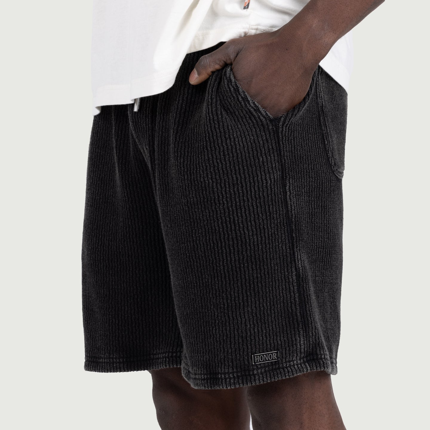 Rib Knit Drawcord 7