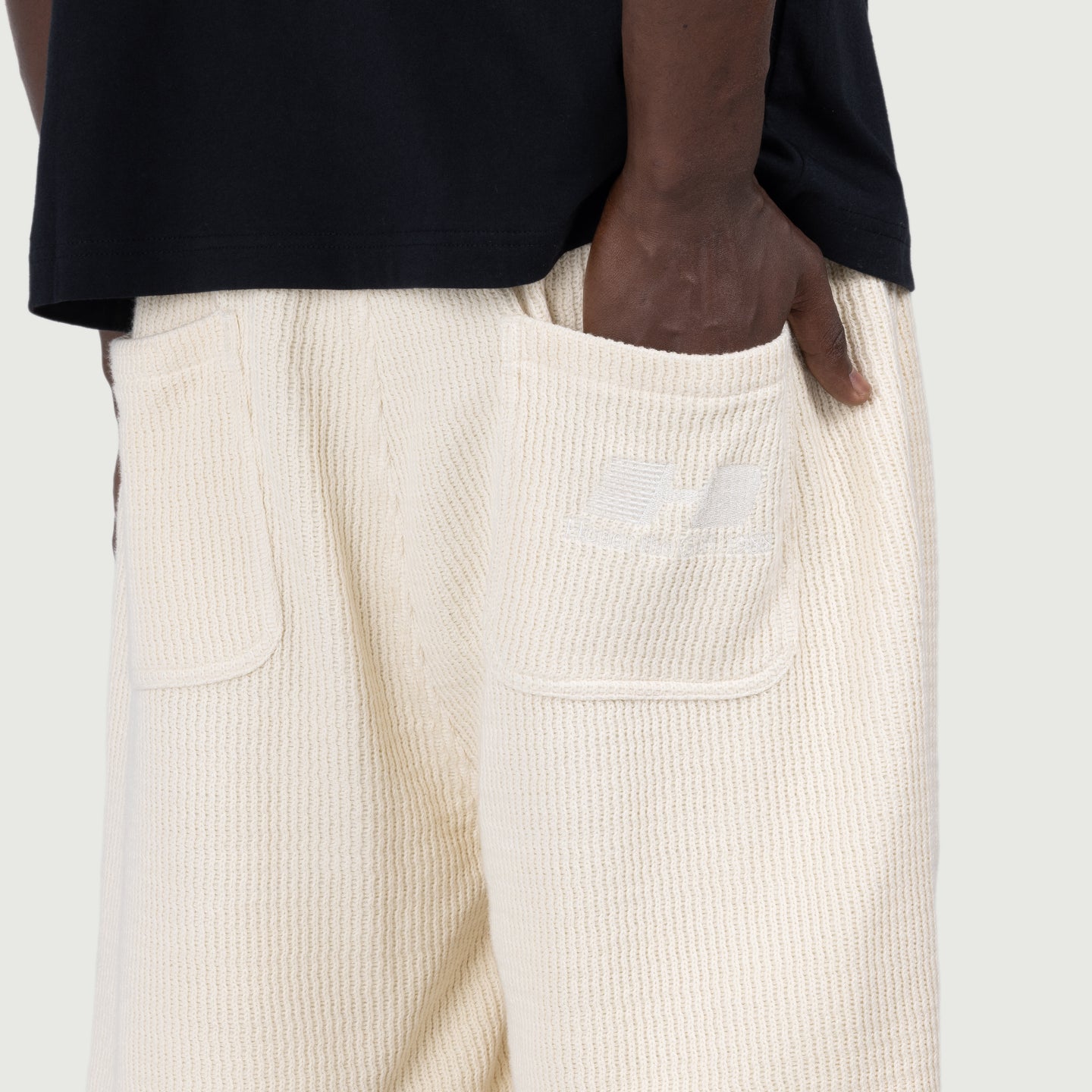 Rib Knit Drawcord 7