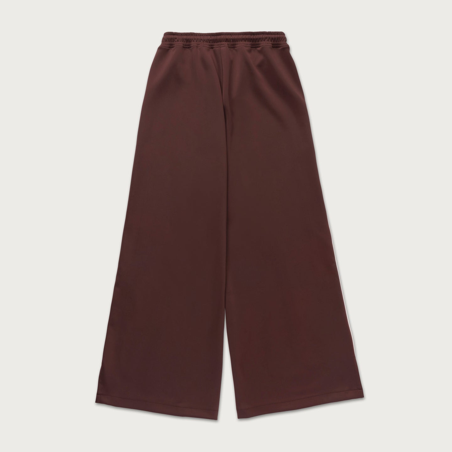 Womens Super Wide Track Pant - Brown