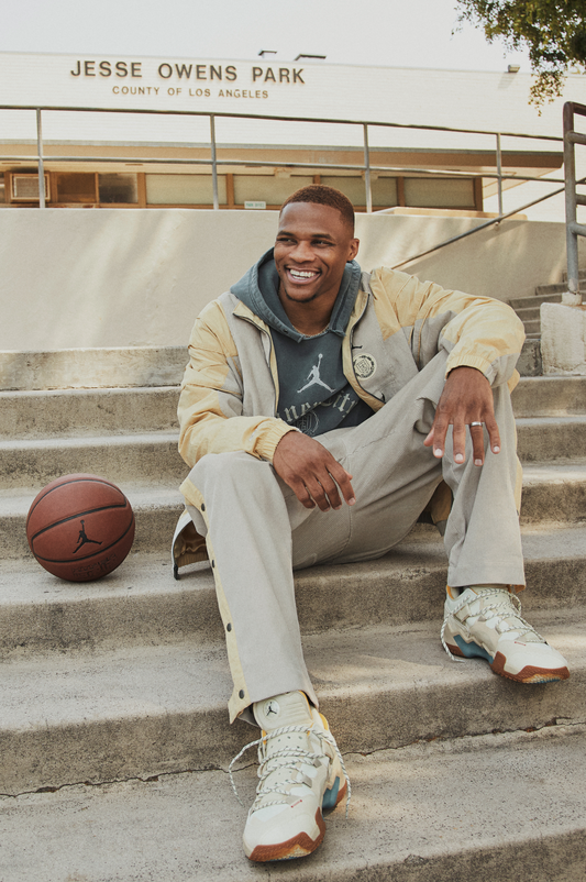 Russell westbrook jordan t shirt hotsell